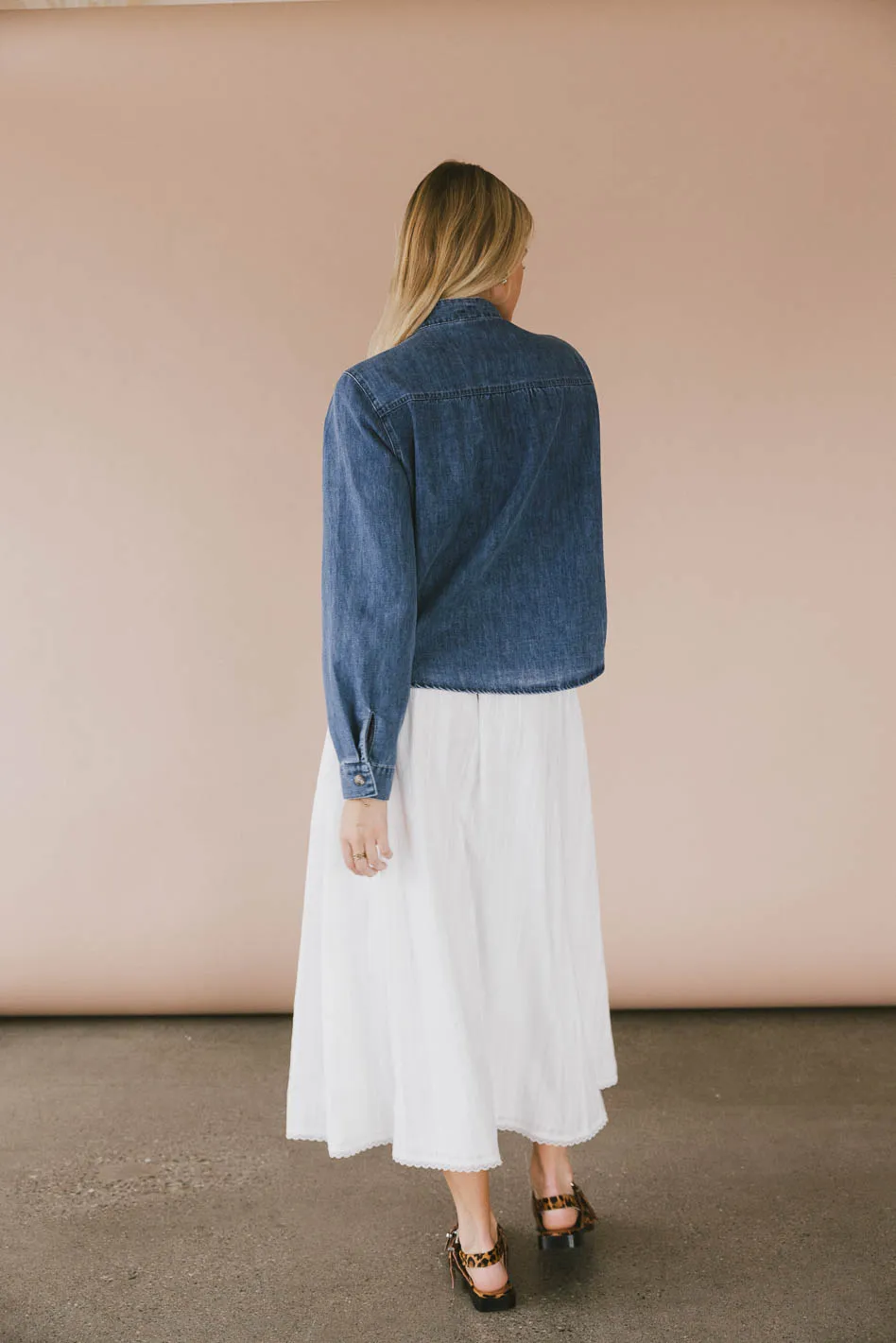 Savv Denim Button Up - FINAL SALE - Image 7