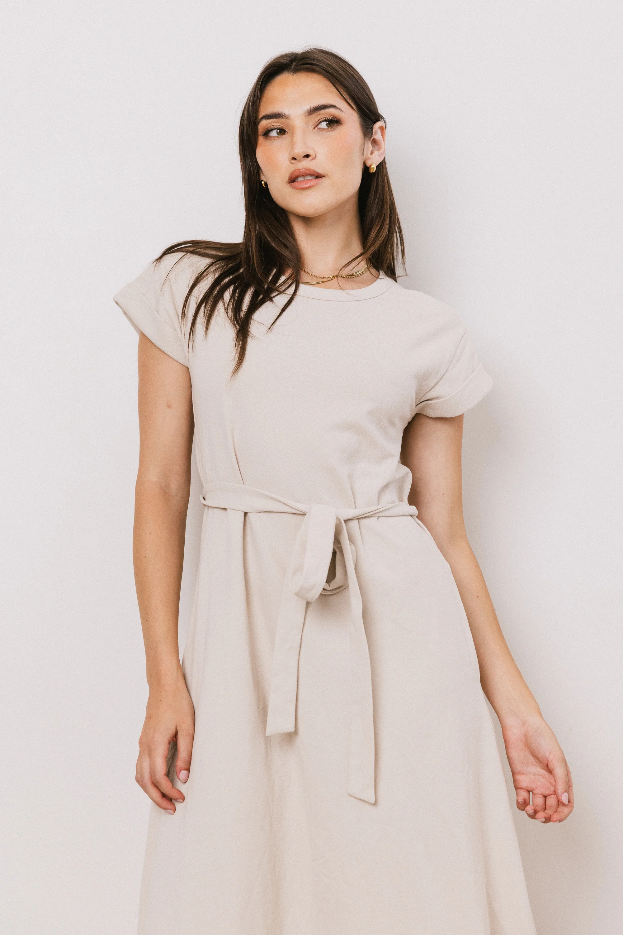 Saxton Maxi Dress in Bone - FINAL SALE - Image 6