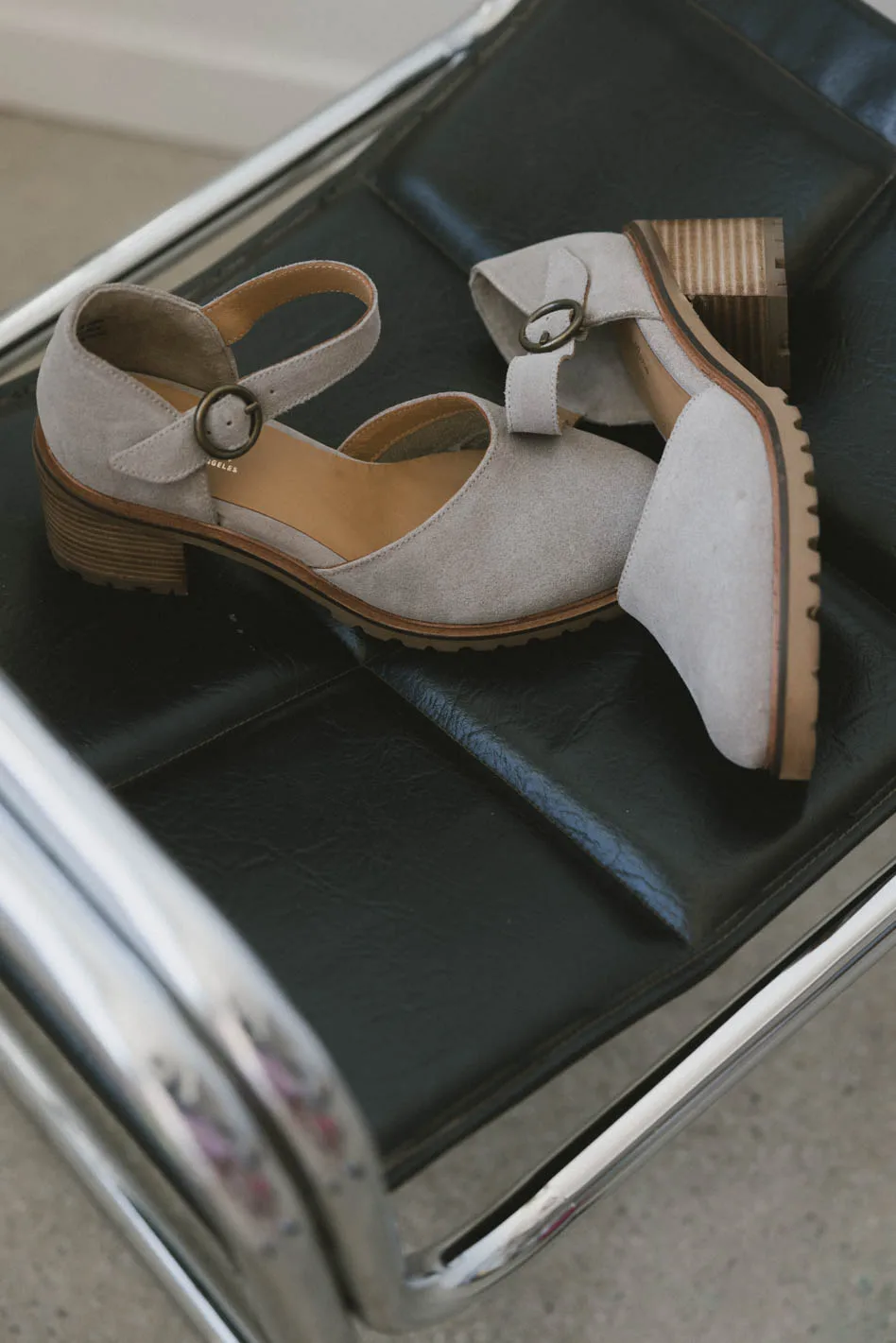 Seychelles Lock and Key Heel in Taupe - Image 2