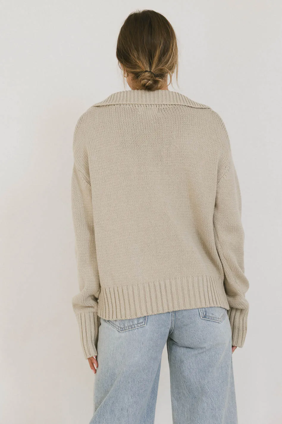 Shauna Collared Sweater - FINAL SALE - Image 4