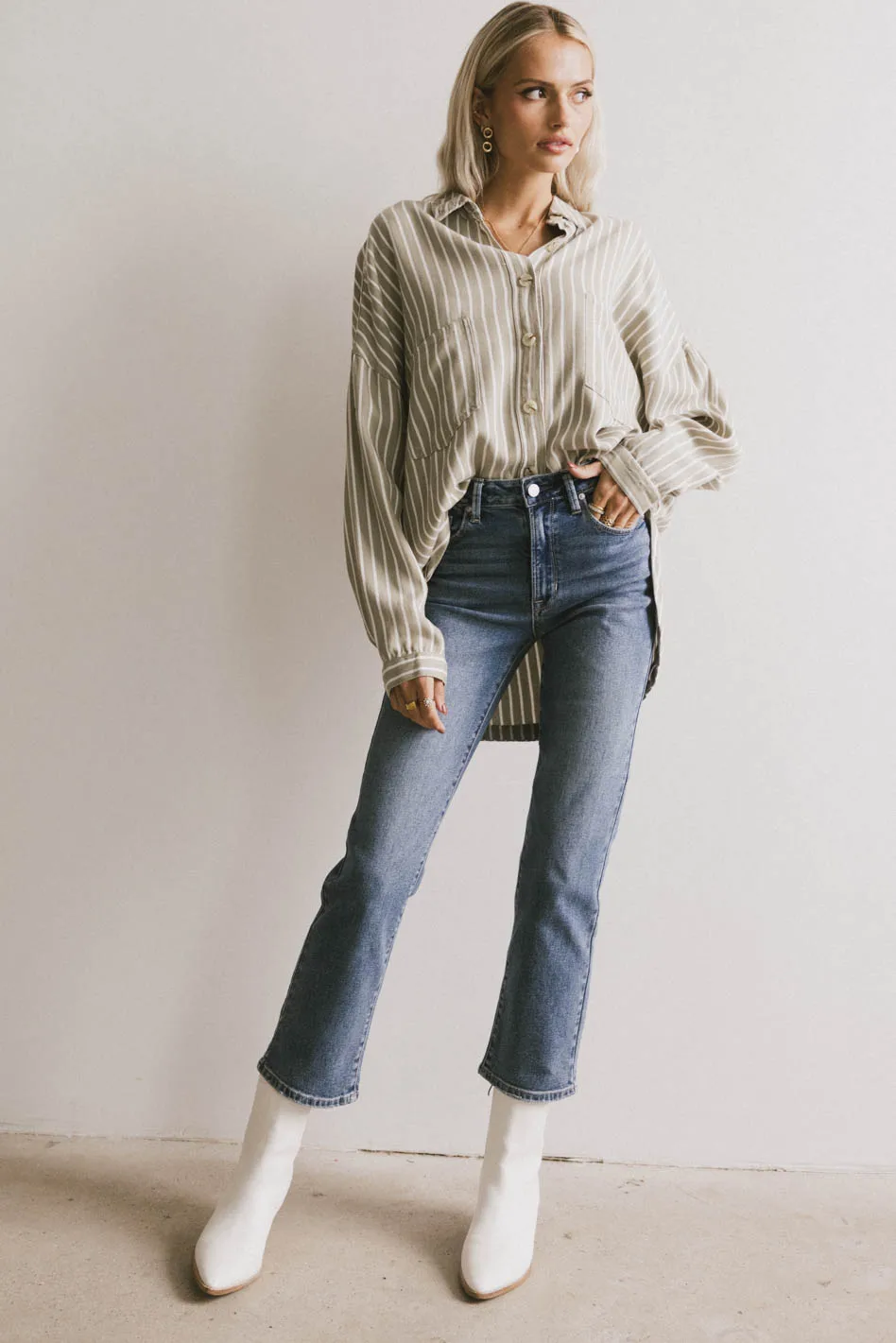 Shelby Straight Leg Jeans - FINAL SALE - Image 2