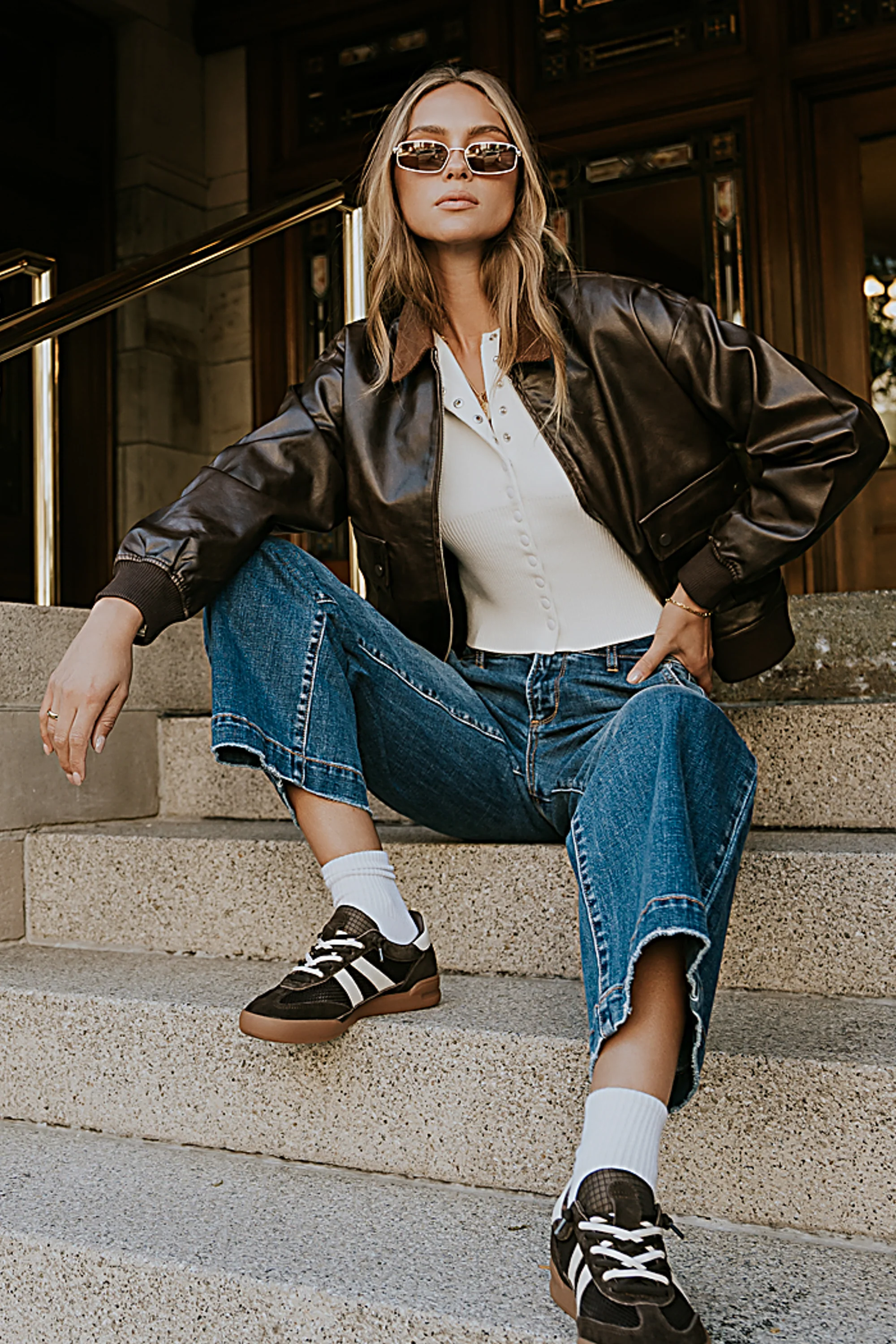 Siena Vegan Leather Jacket - FINAL SALE - Image 2