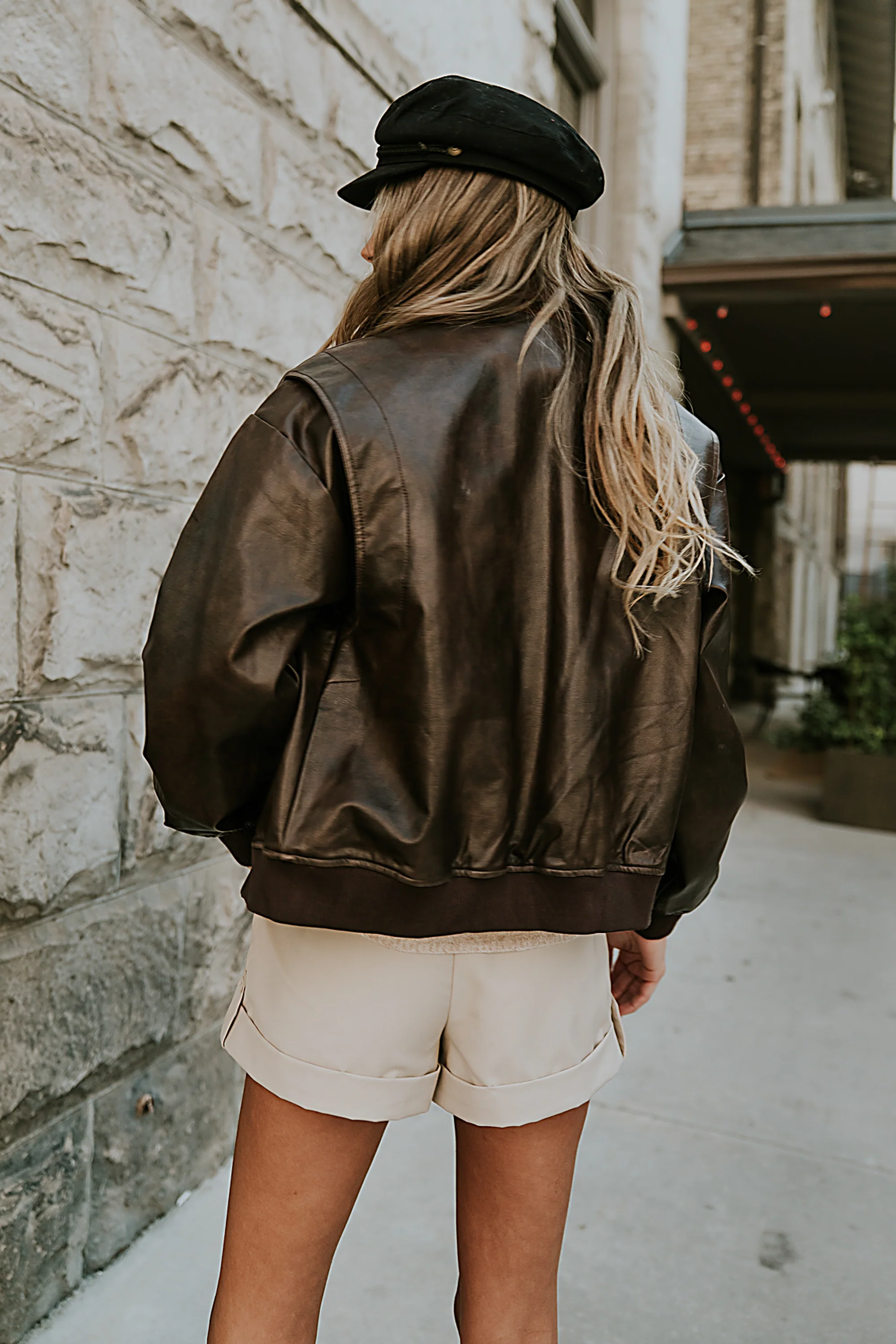 Siena Vegan Leather Jacket - FINAL SALE - Image 3