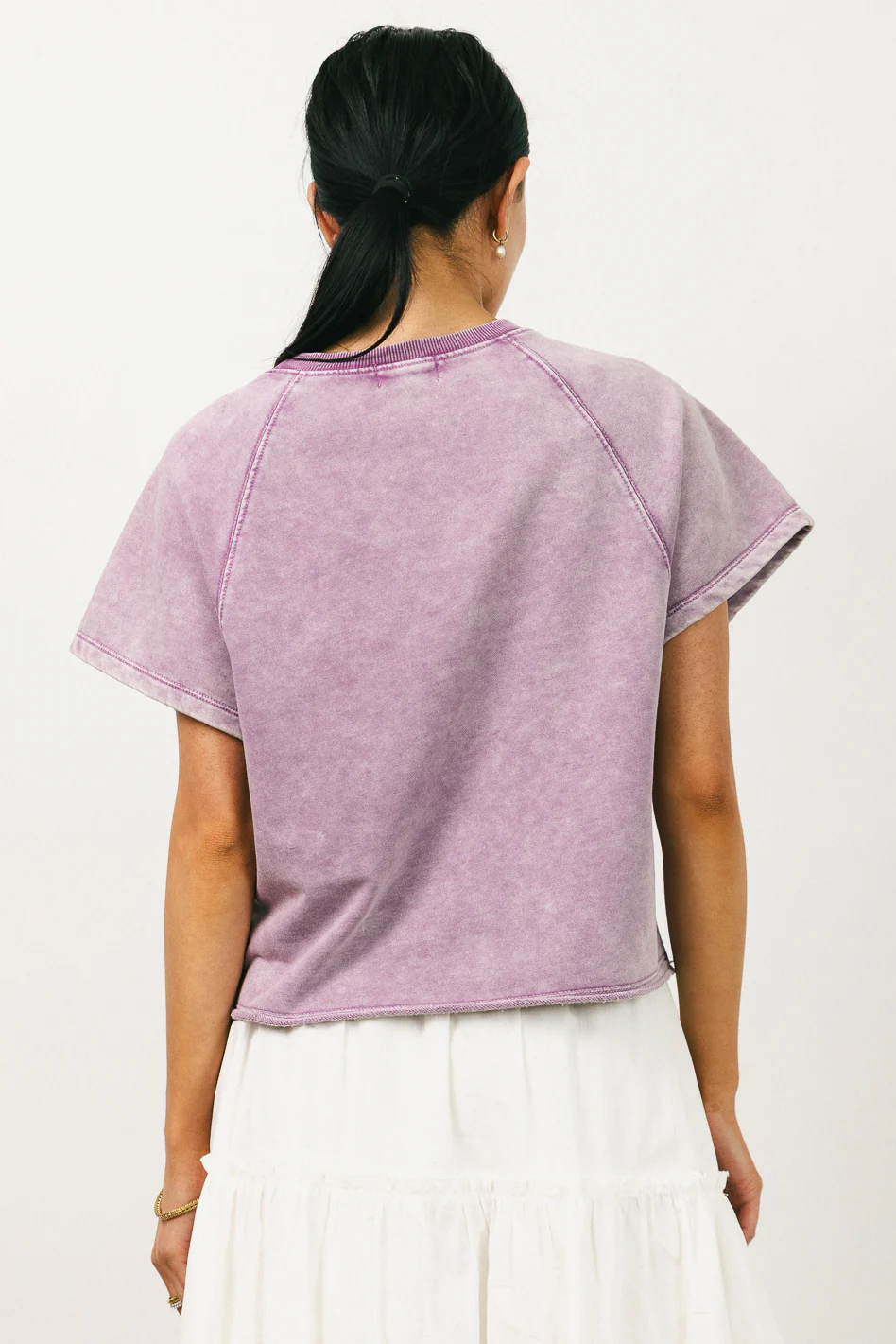 Sierra Cap Sleeve Top in Mauve - FINAL SALE - Image 5