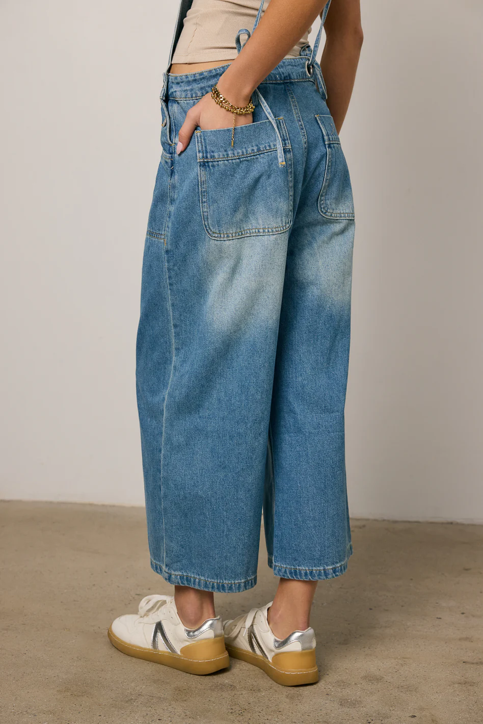 Skye Denim Overalls - FINAL SALE - Image 3