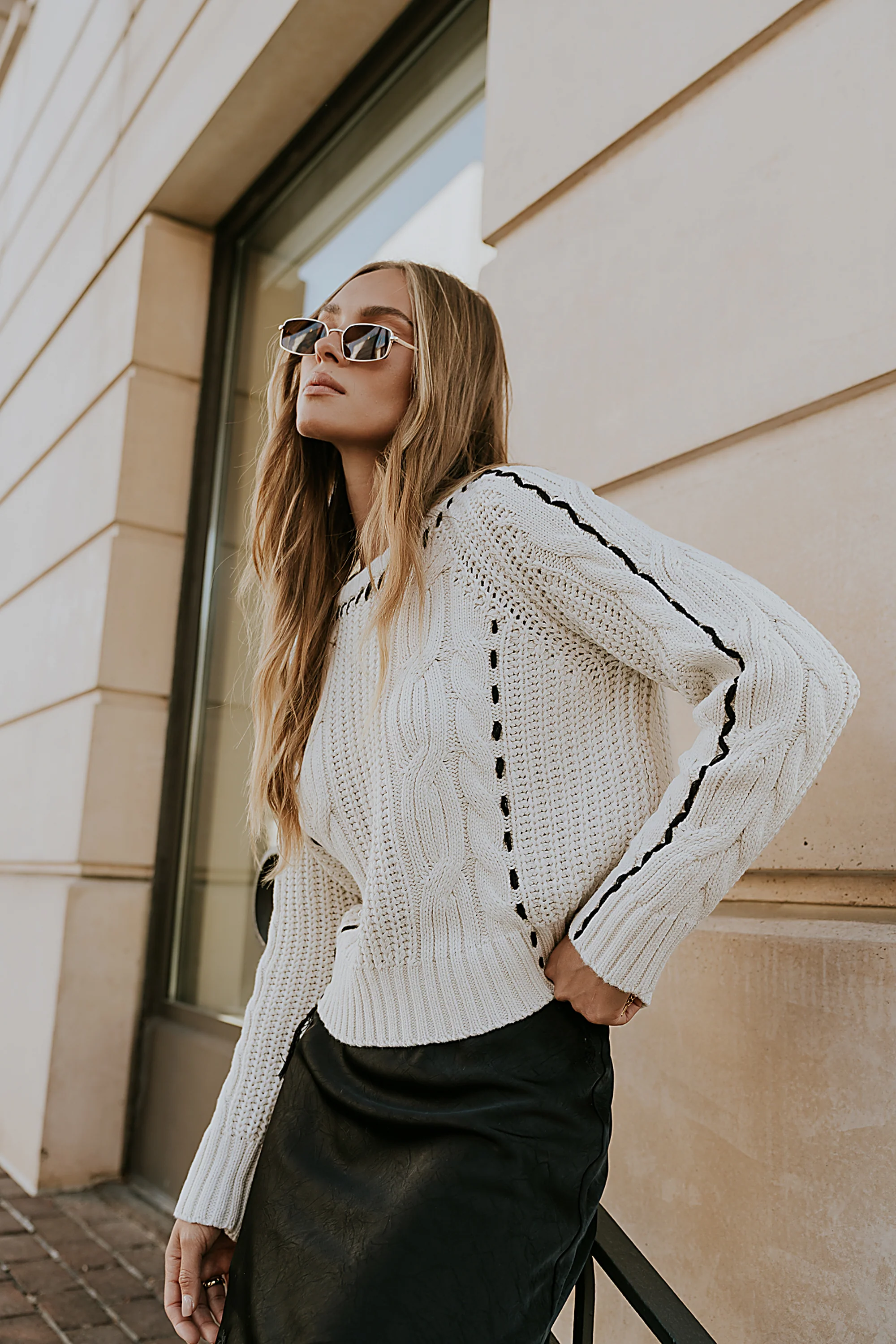 Skyla Knit Sweater - FINAL SALE - Image 5