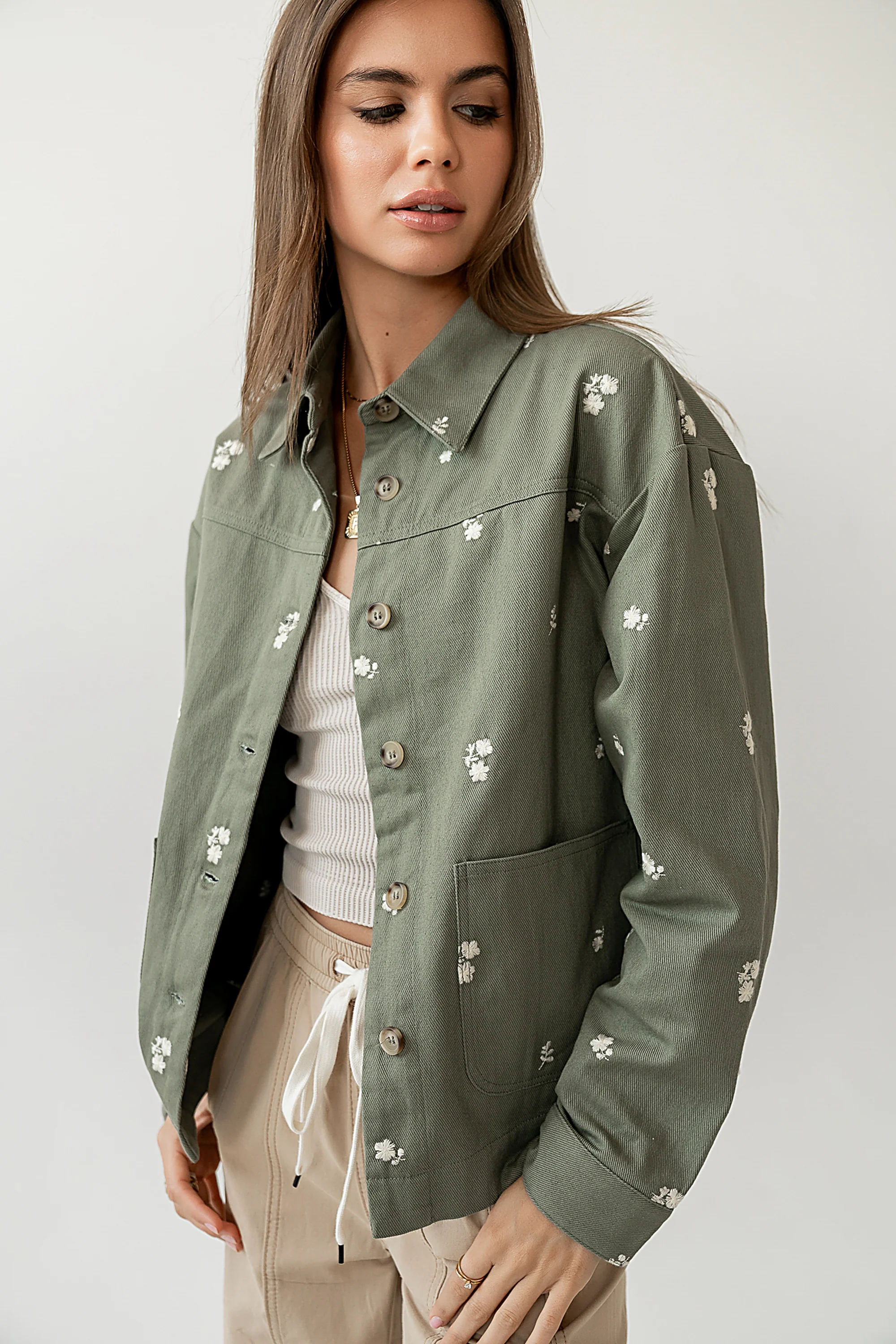 Skyler Embroidered Jacket - FINAL SALE - Image 2