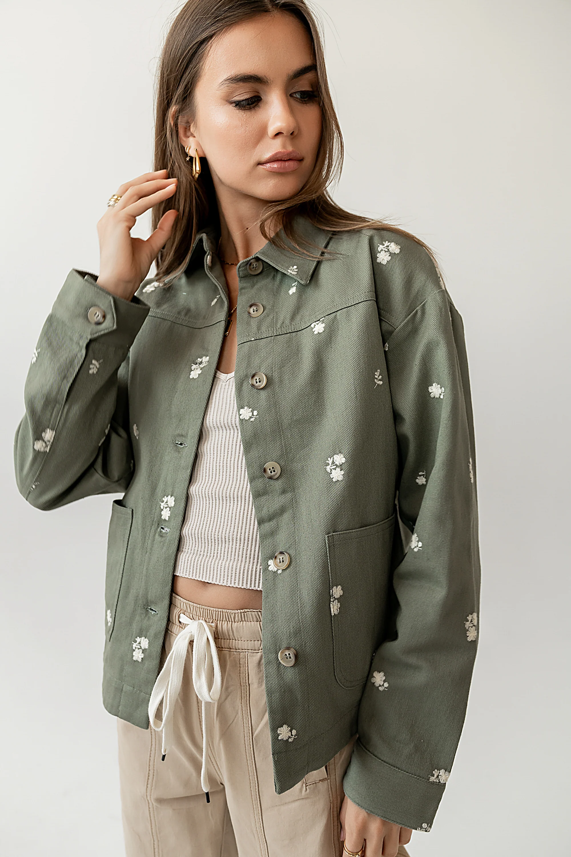 Skyler Embroidered Jacket - FINAL SALE - Image 5