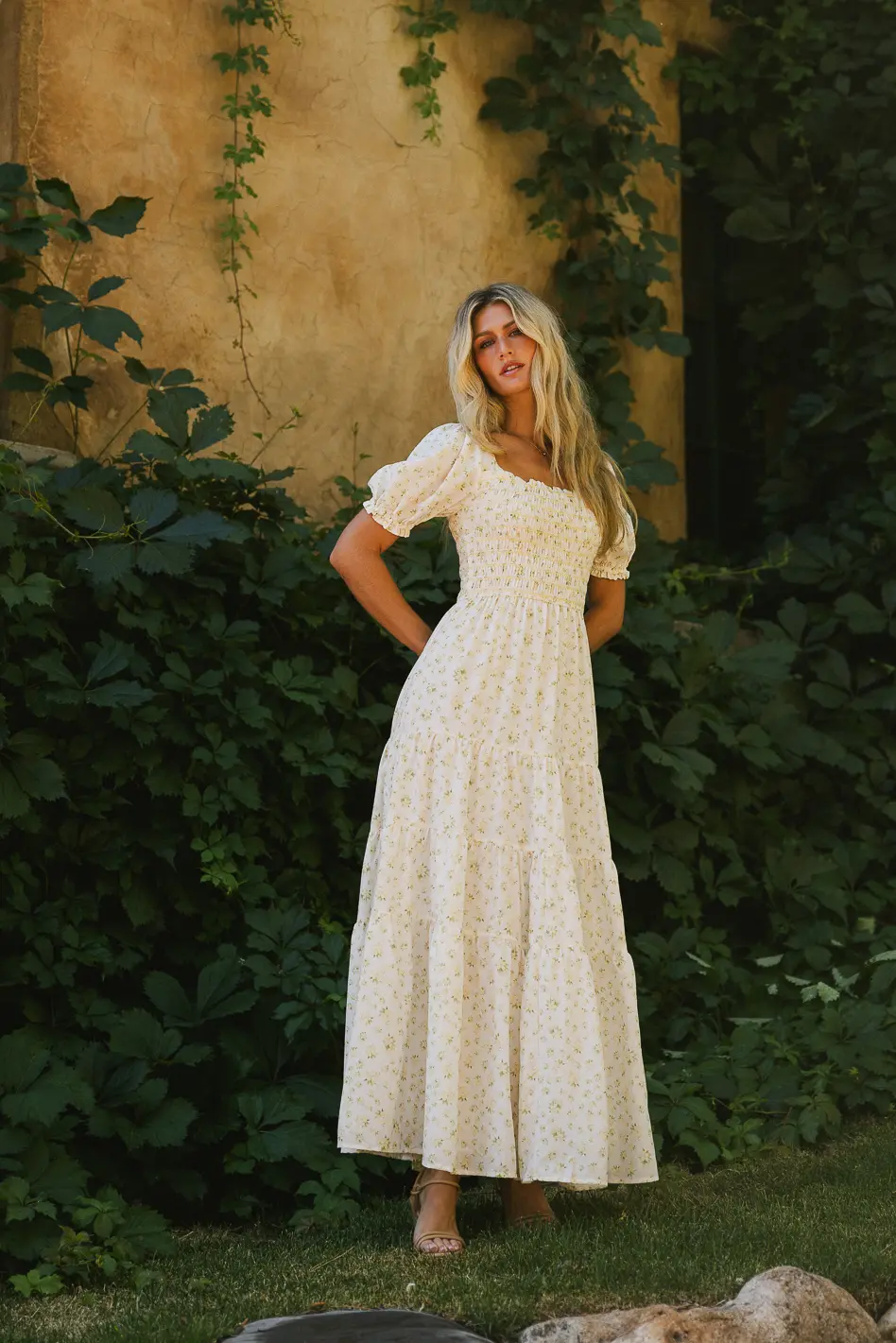 Sloane Smocked Maxi Dress - FINAL SALE - Image 5
