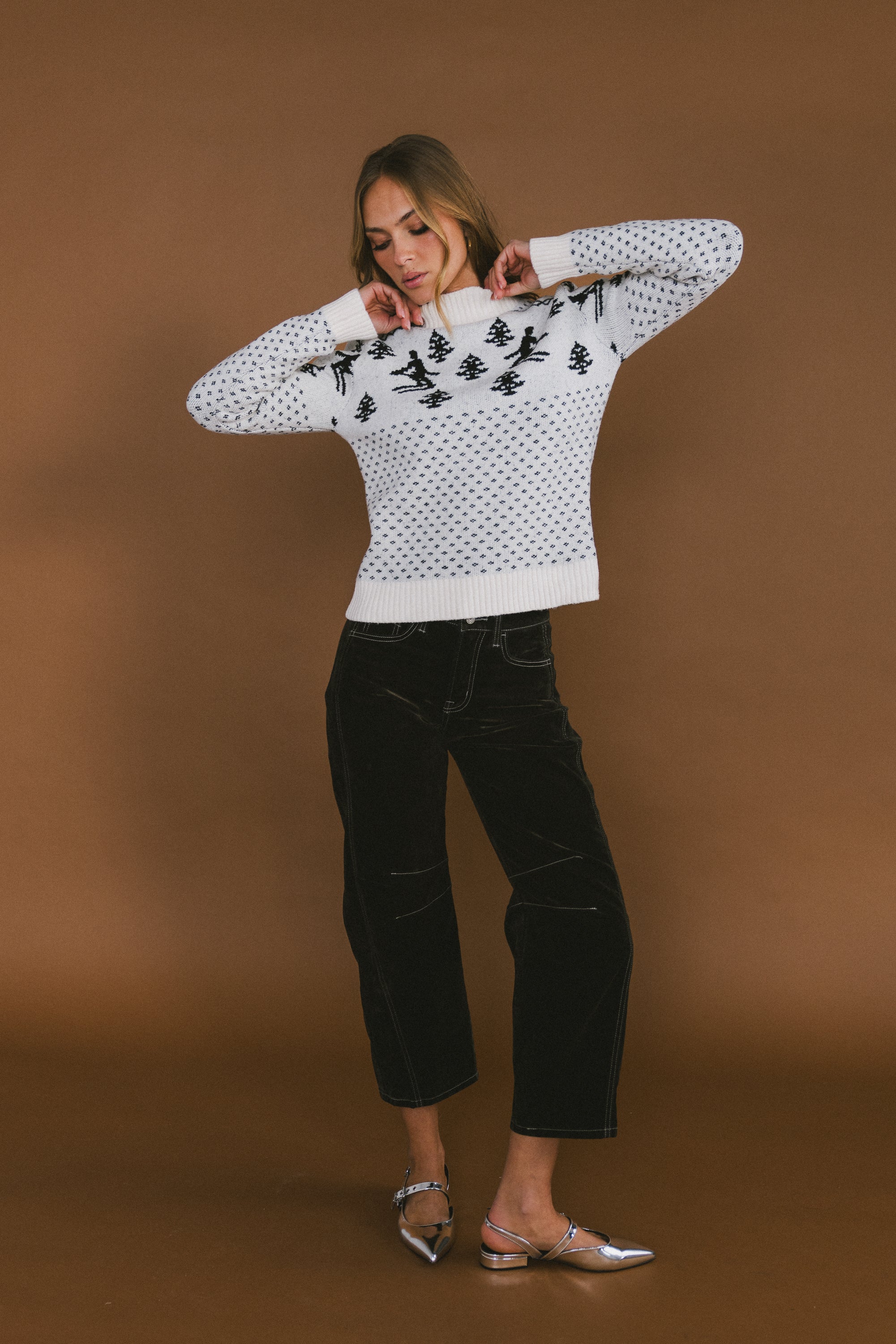 Slopes Graphic Sweater - FINAL SALE - Image 8