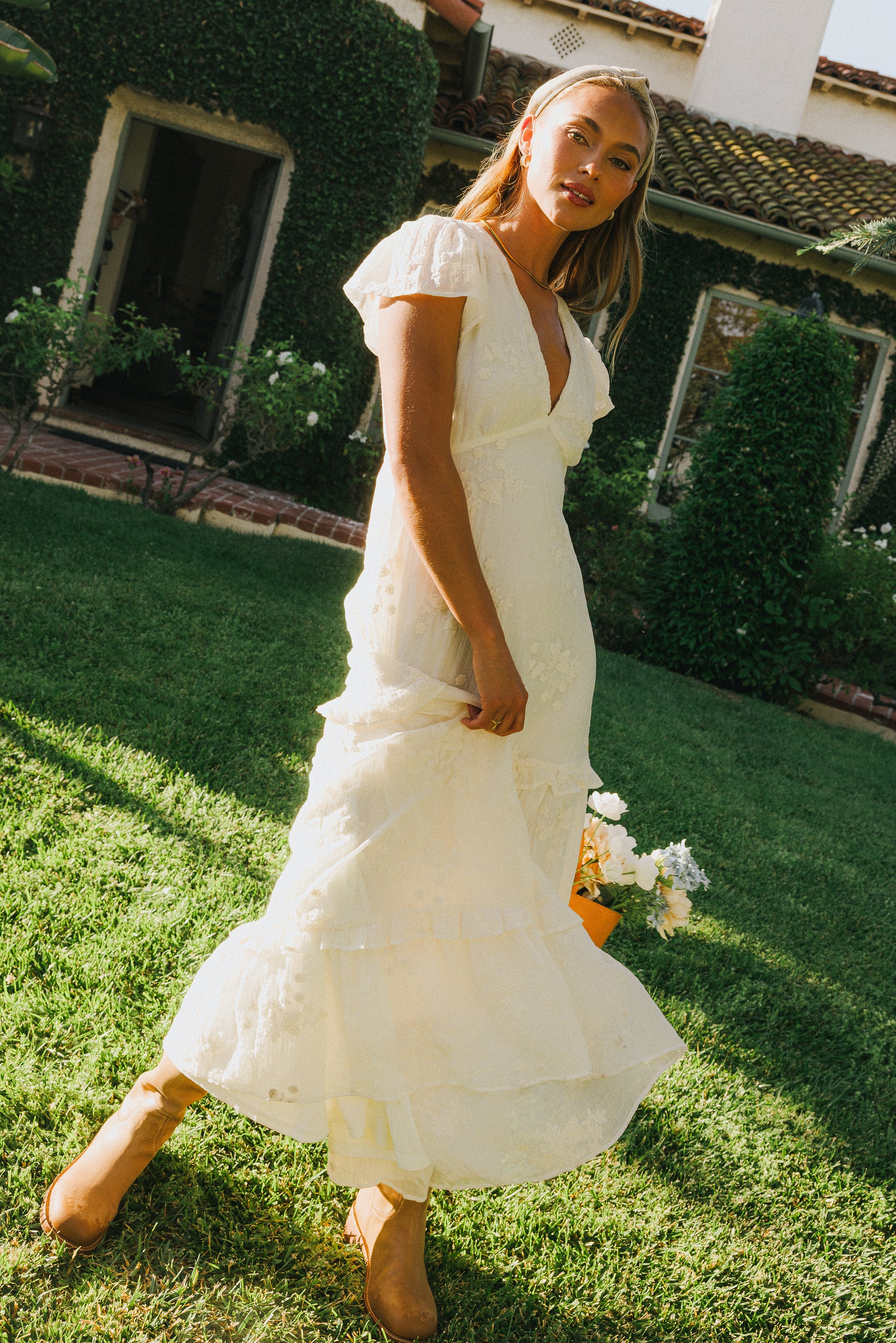 Sol Embroidered Maxi Dress - Image 5