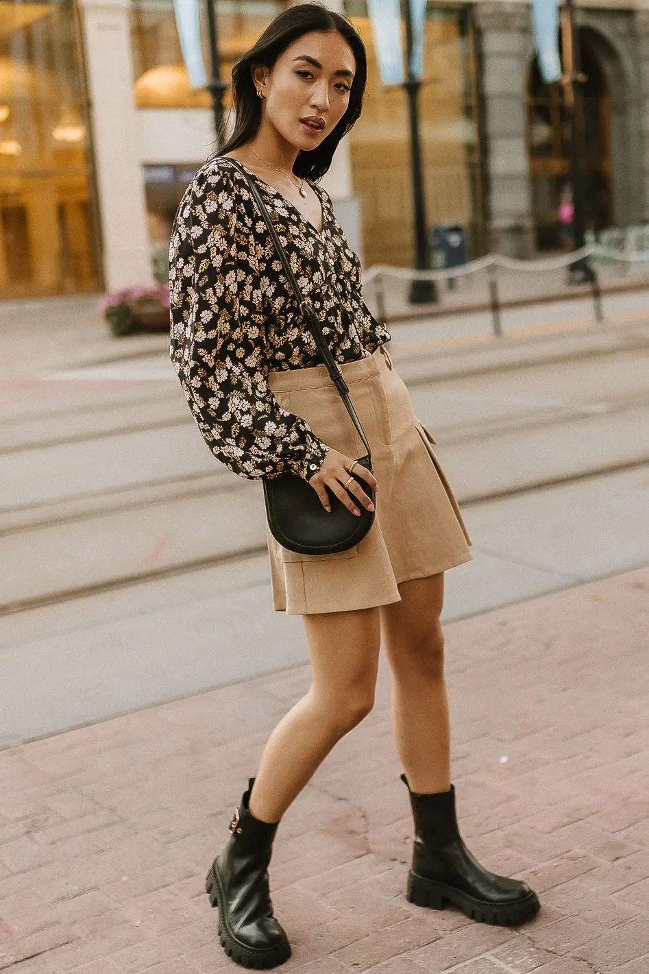 Sora Utility Skirt in Khaki - FINAL SALE - Image 4
