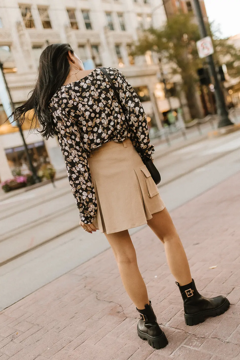 Sora Utility Skirt in Khaki - FINAL SALE - Image 5