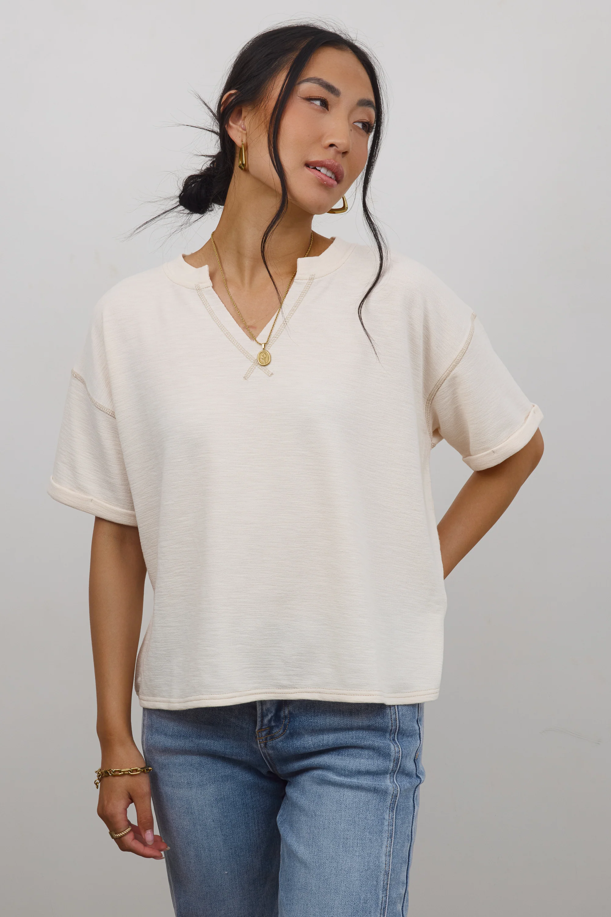 Soren Oversized Top - FINAL SALE - Image 2