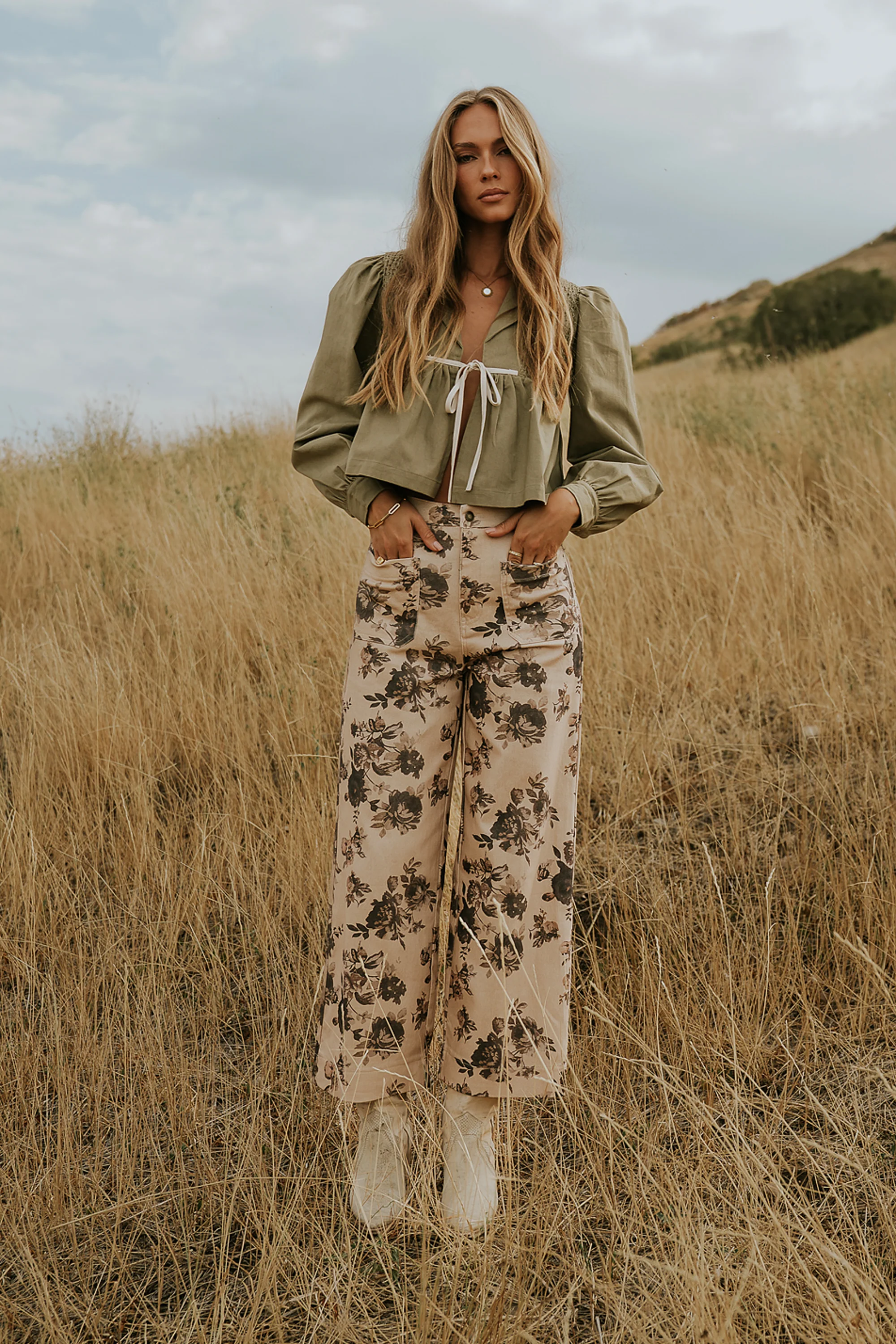 Steph Smocked Blouse - Image 2
