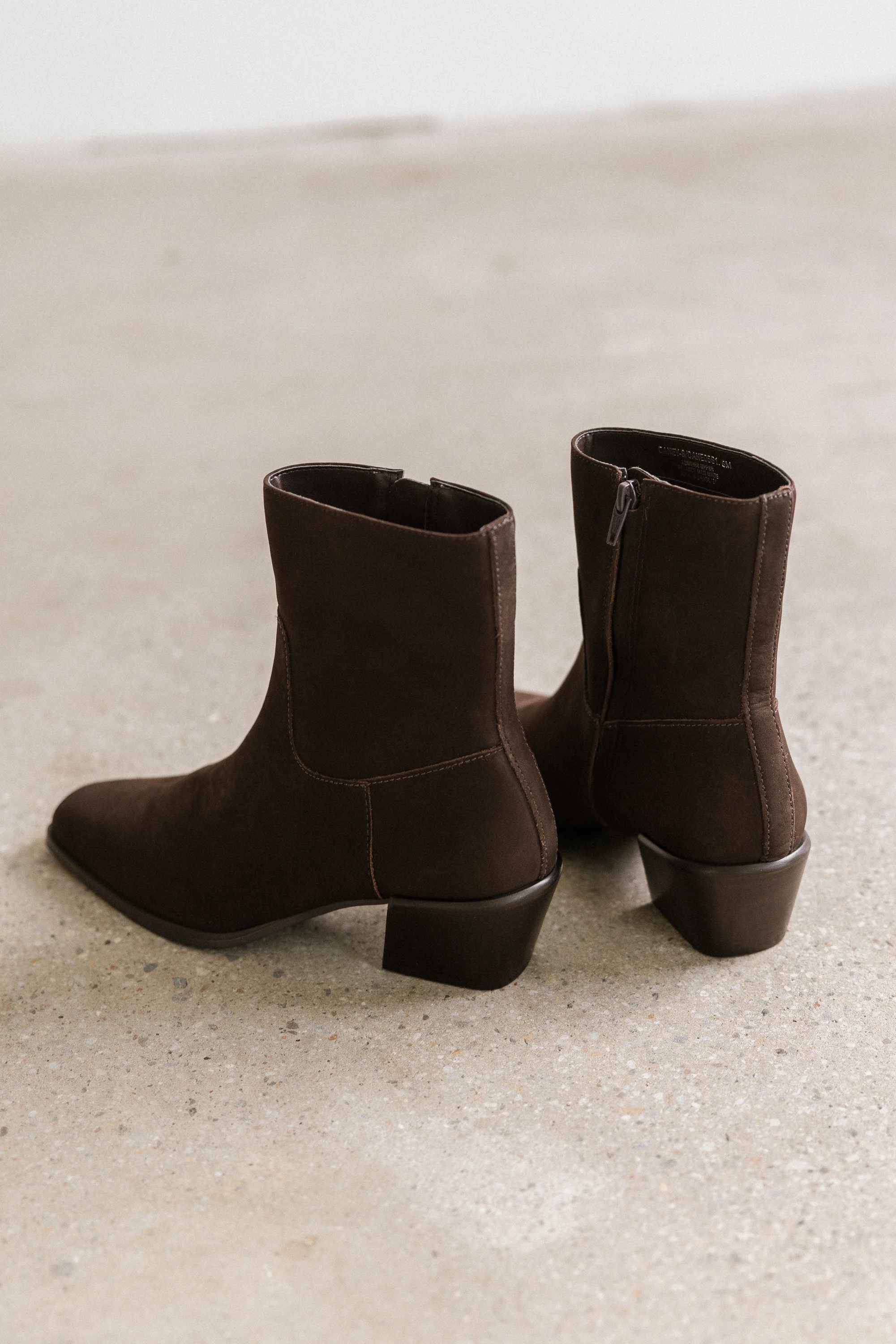 Steve Madden Daney Boots in Brown Suede - FINAL SALE - Image 2