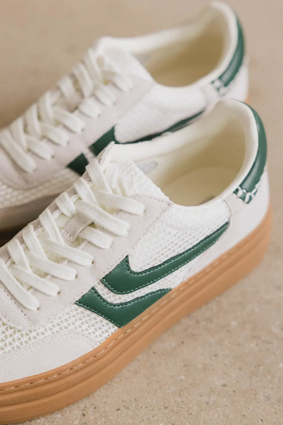 Steve Madden Dodge Platform Sneakers in Green - FINAL SALE - Image 2