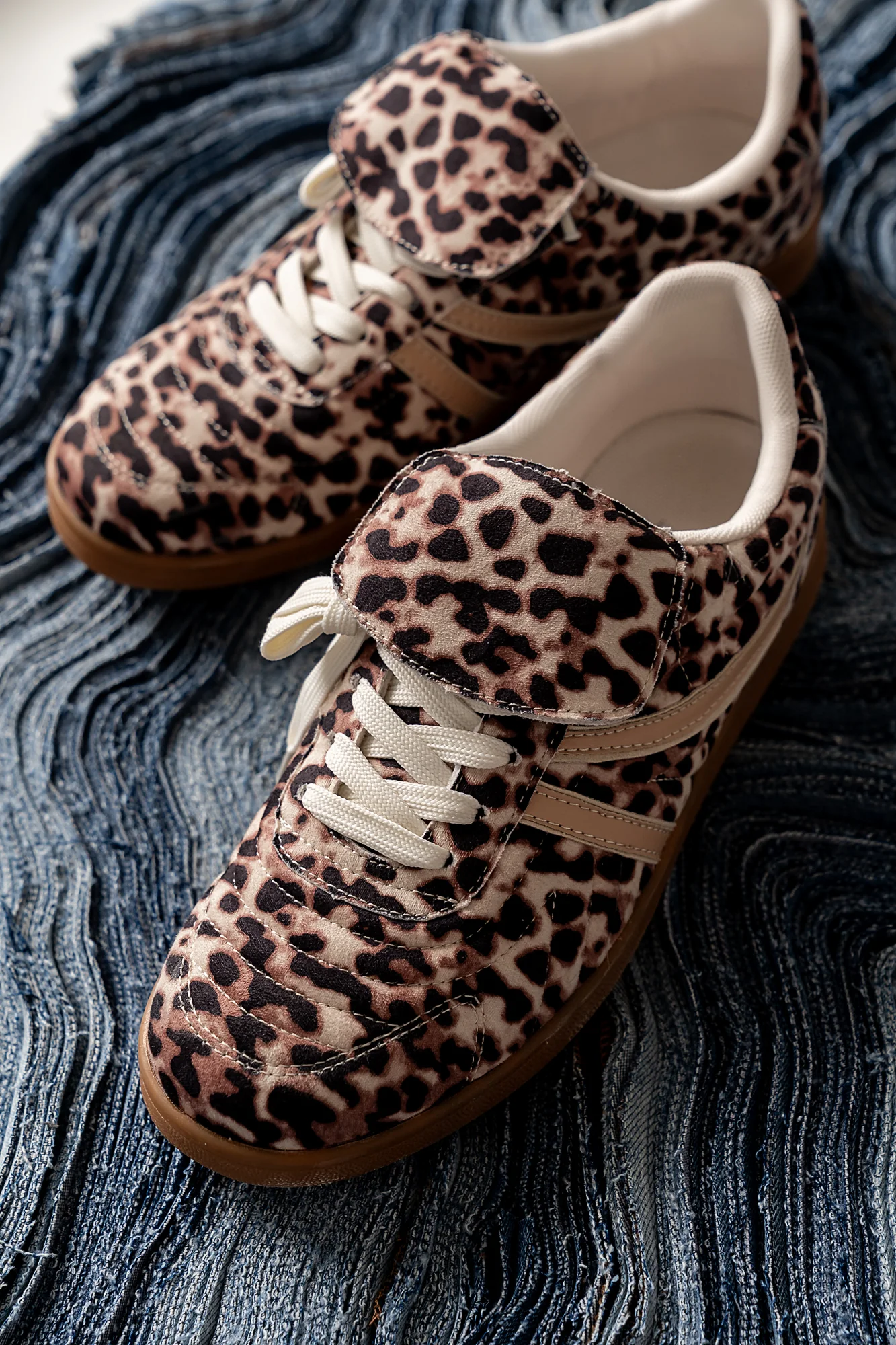 Steve Madden Madrid Sneaker in Bone - FINAL SALE - Image 2