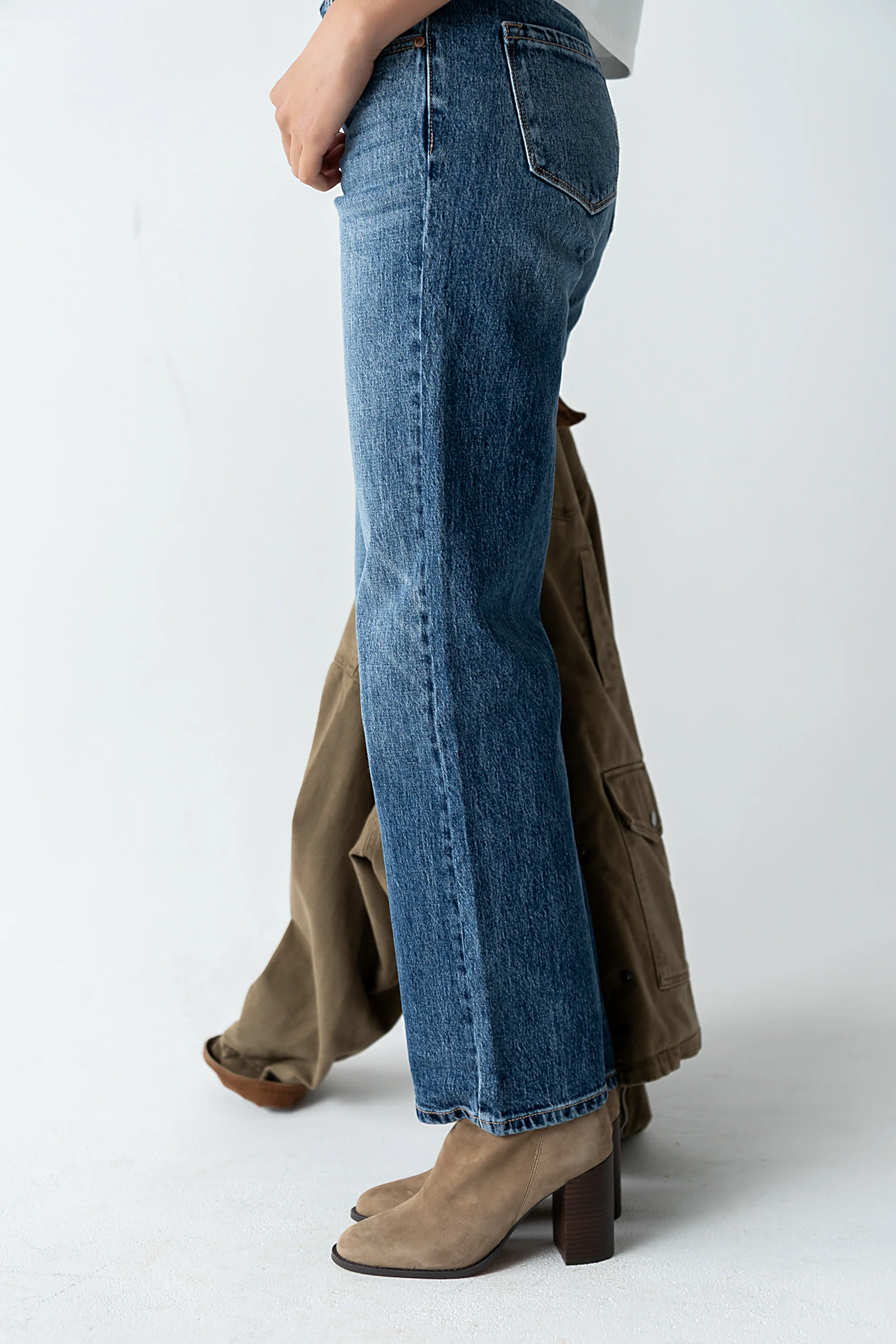 Steve Madden Obsession Boots in Taupe - FINAL SALE - Image 2