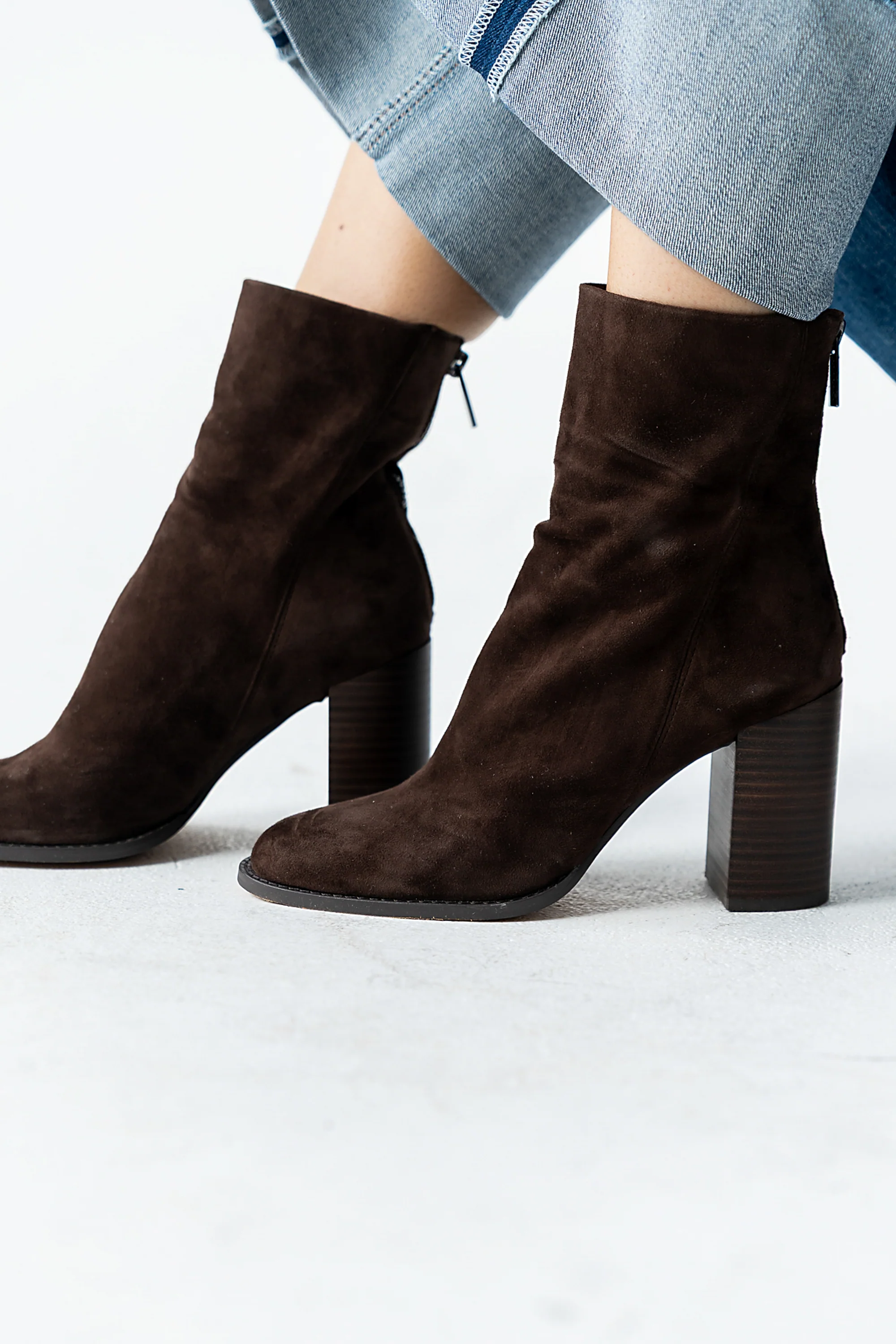 Steve Madden Obsession Boots in Brown - FINAL SALE - Image 2