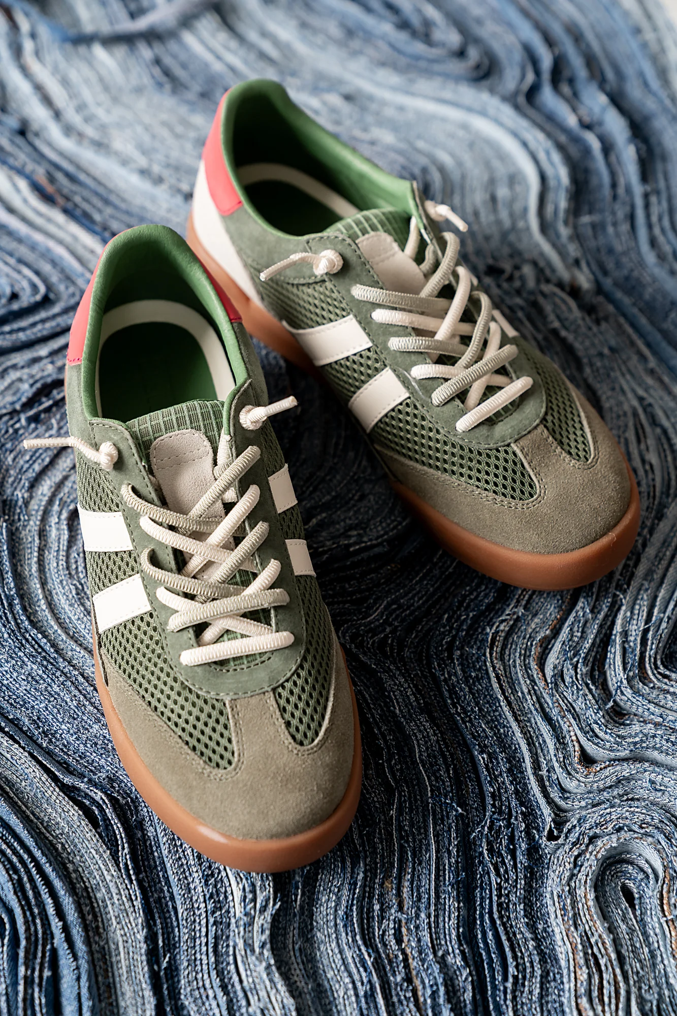 Steve Madden Verdict Sneakers in Green - FINAL SALE - Image 2