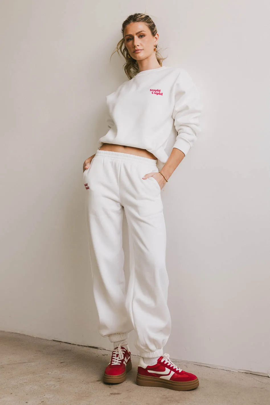 Stupid Cupid Sweatpants - FINAL SALE - Image 3