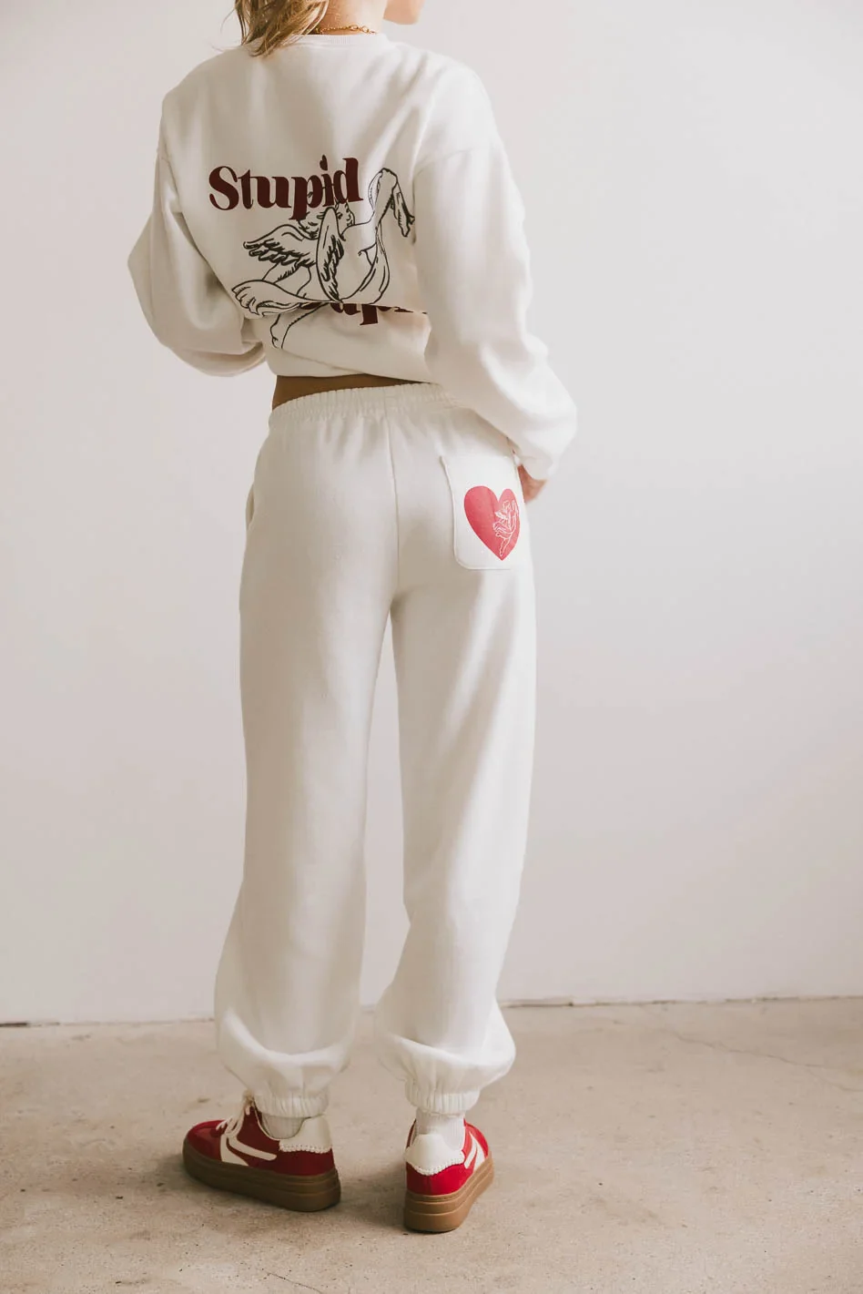 Stupid Cupid Sweatpants - FINAL SALE - Image 4