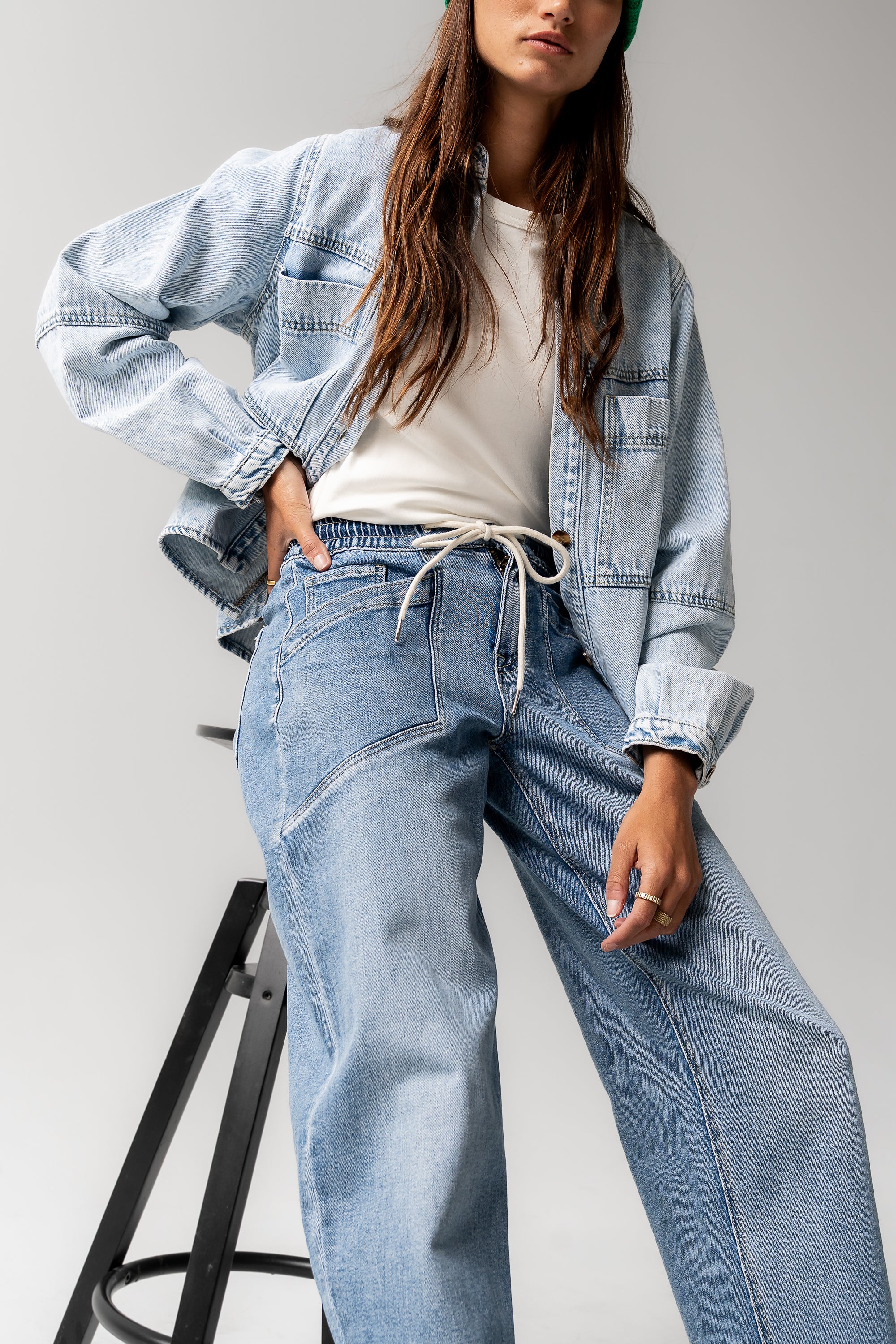 Sunnie Barrel Jeans - FINAL SALE - Image 2