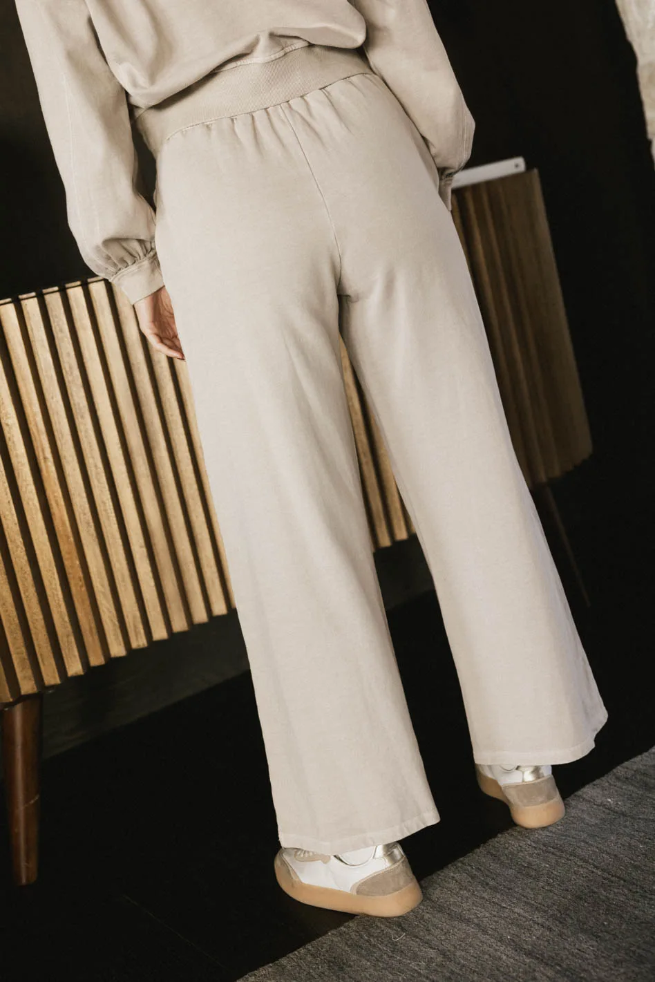 Sutton Sweatpants in Bone - FINAL SALE - Image 4