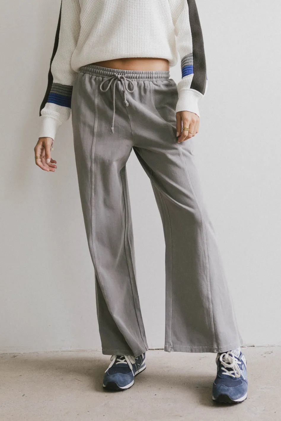 Sutton Sweatpants in Grey - FINAL SALE - Image 2