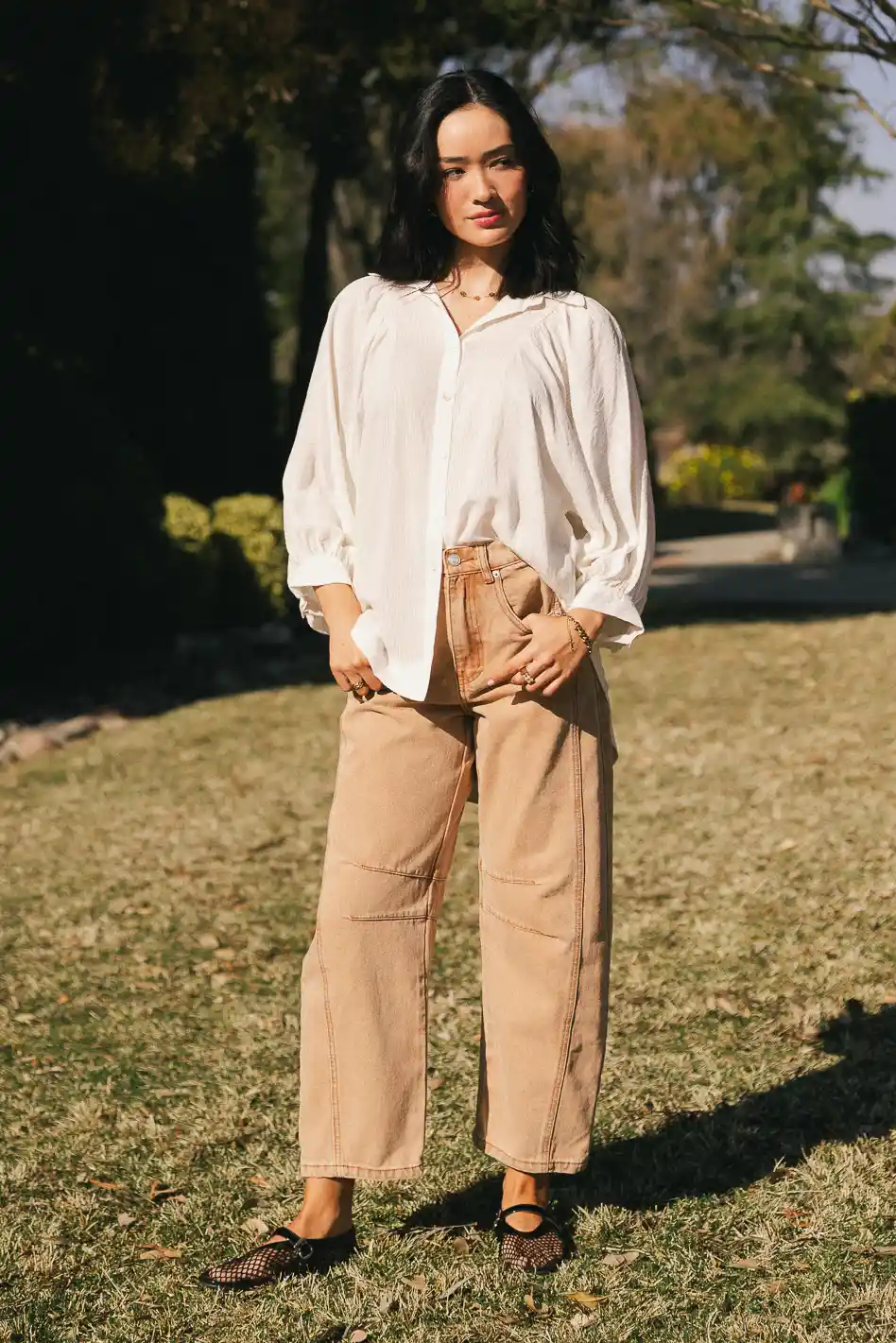Swift See-Through Blouse - FINAL SALE - Image 2