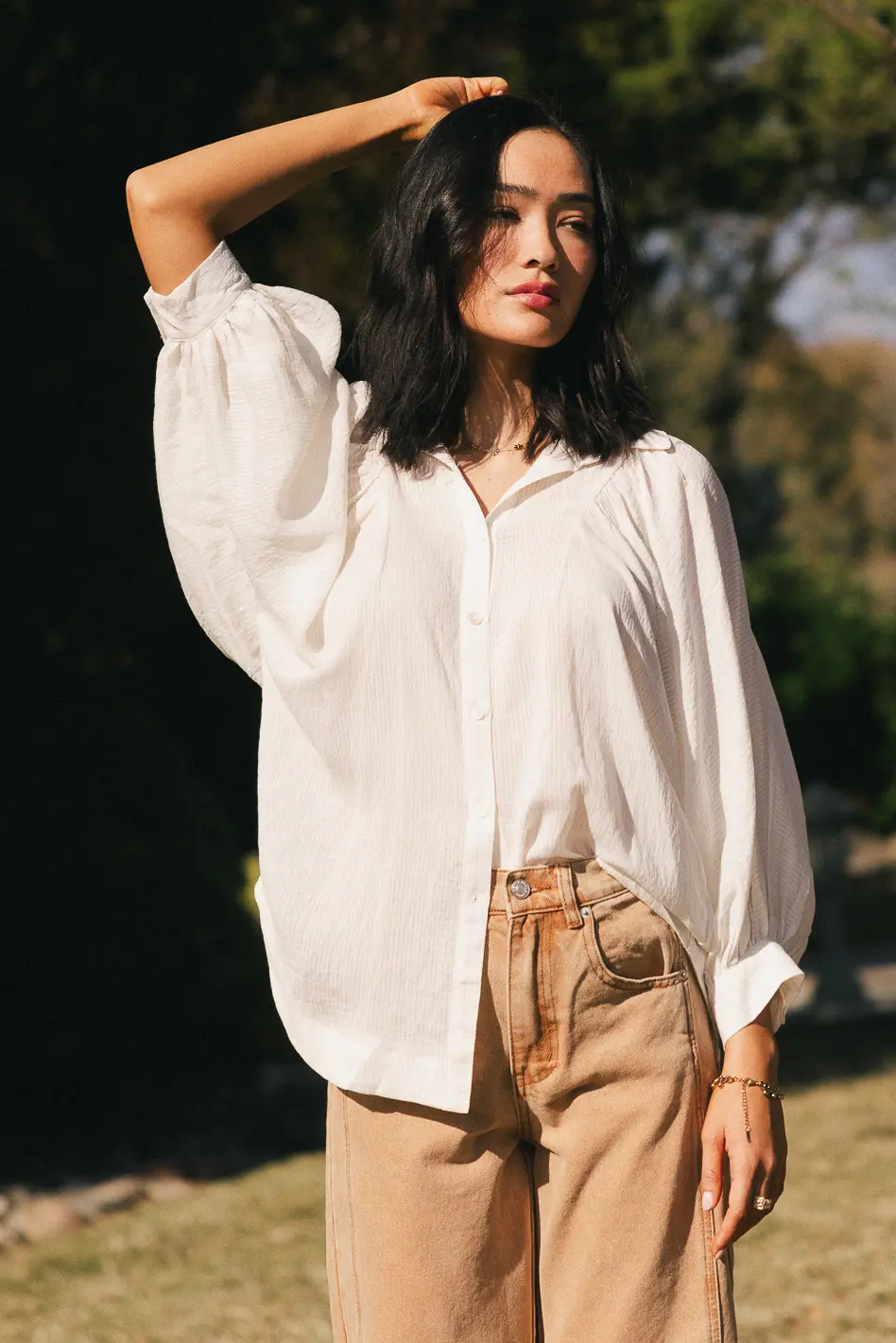 Swift See-Through Blouse - FINAL SALE - Image 4