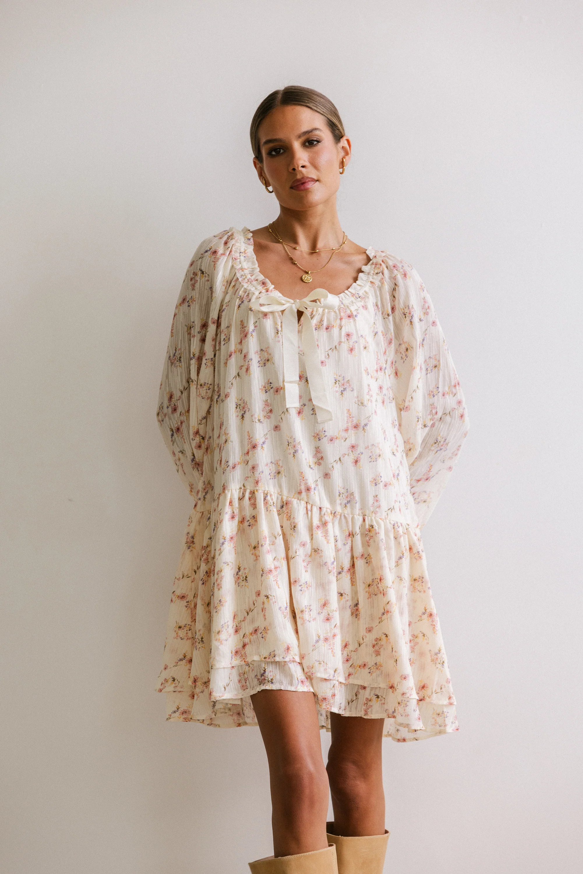 Tallie Floral Knee Length Dress - FINAL SALE - Image 5