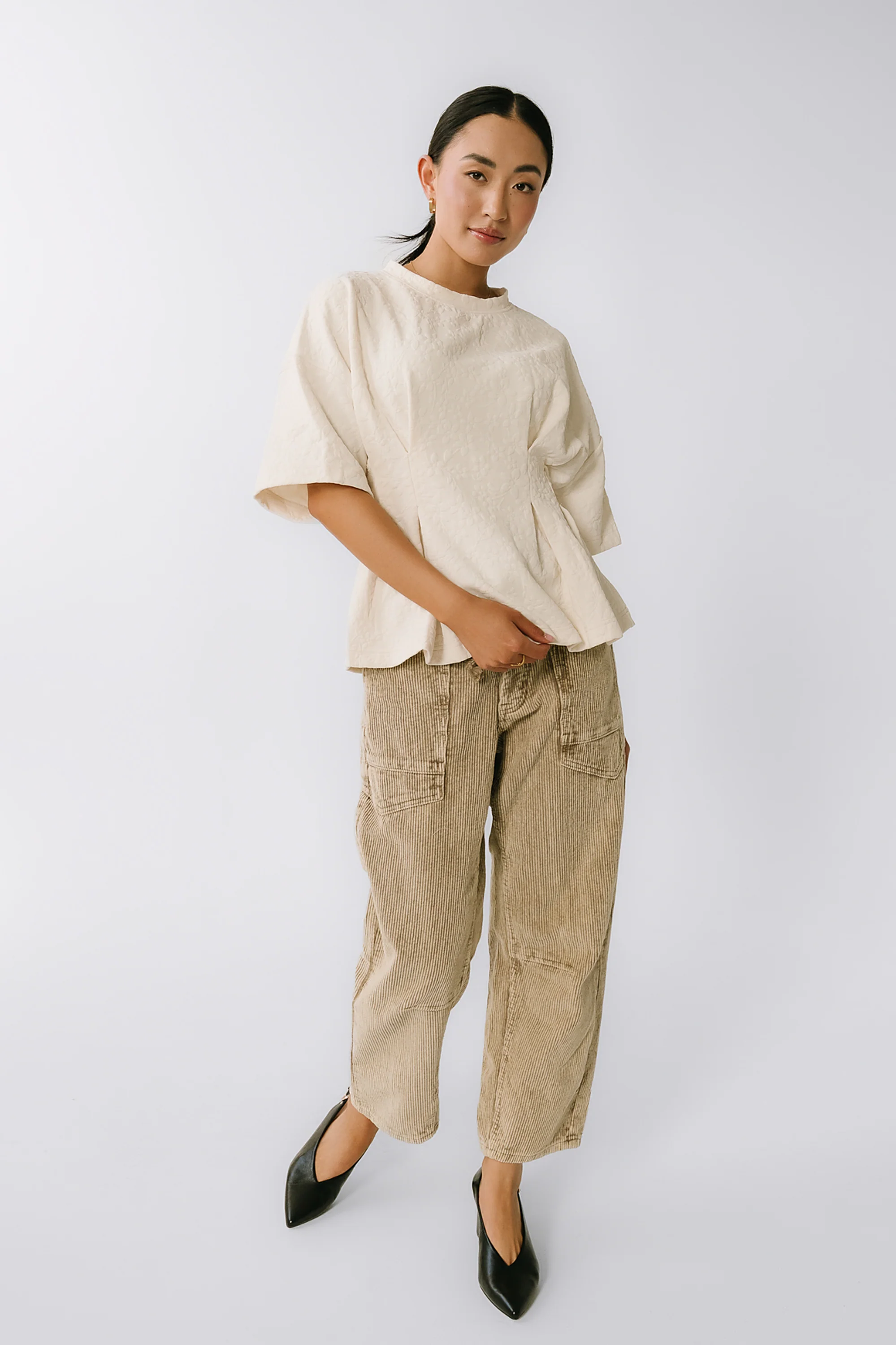 Tallie Textured Top - FINAL SALE - Image 2