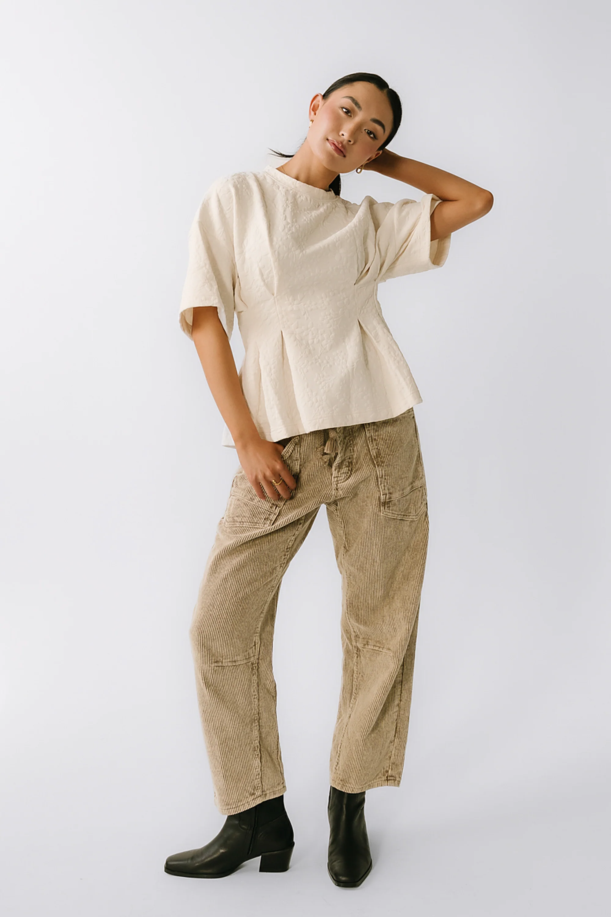 Tallie Textured Top - FINAL SALE - Image 6