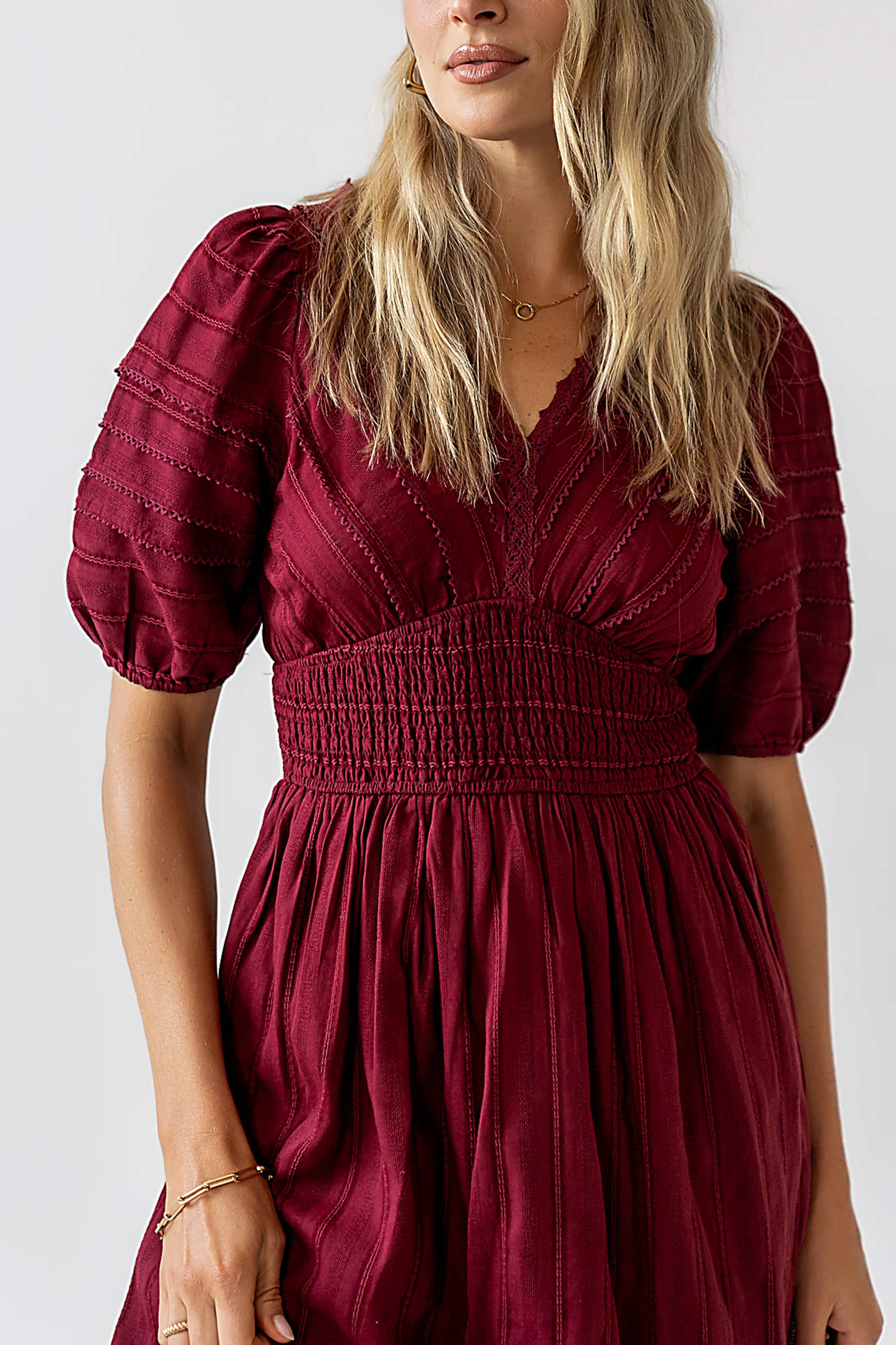 Tammia Ric Rac Midi Dress - FINAL SALE - Image 2