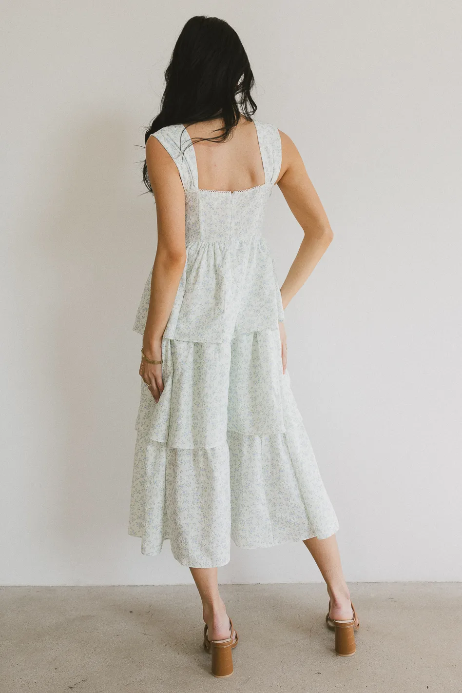 Tammie Floral Midi Dress - FINAL SALE - Image 3