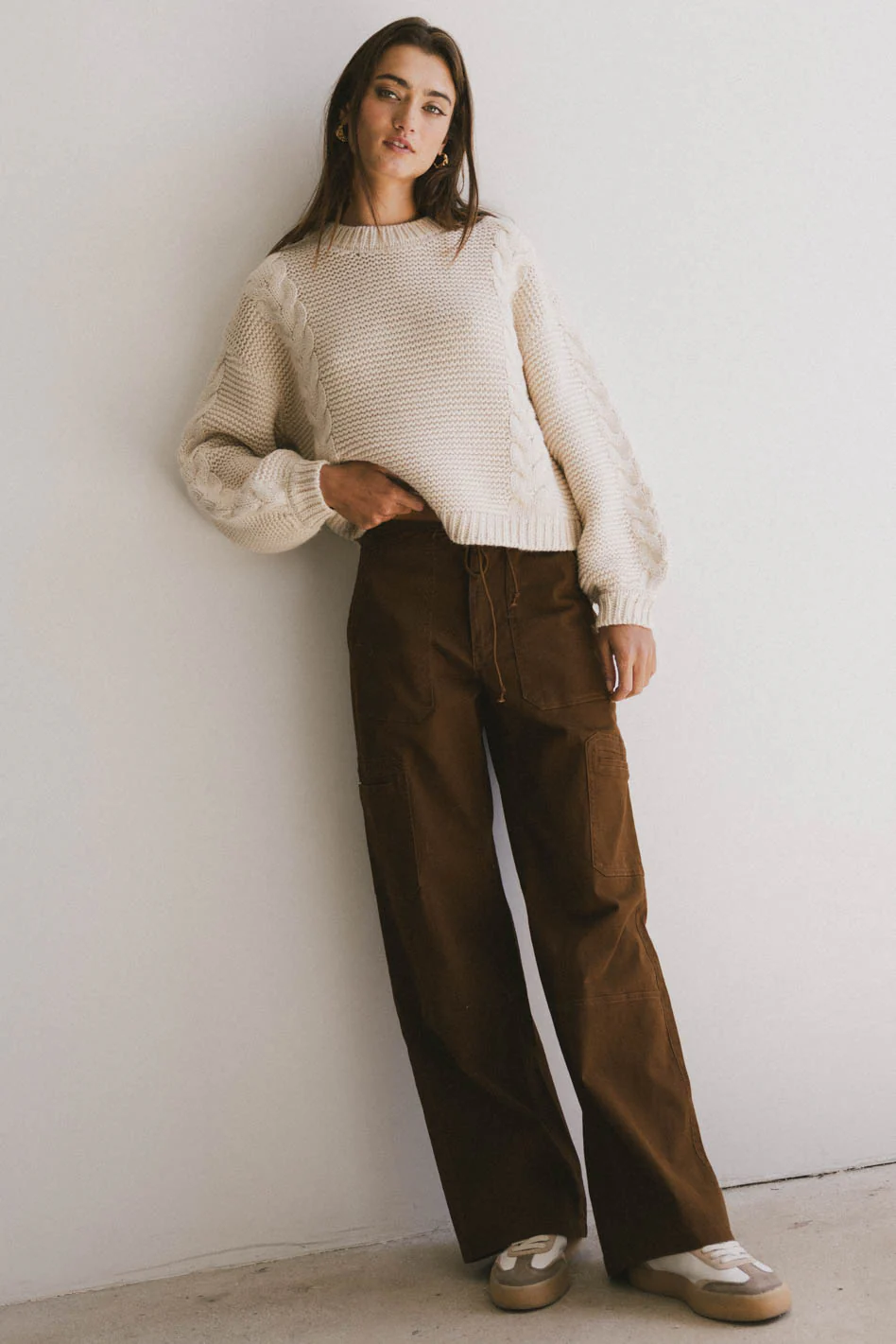 Tandry Cargo Pants in Brown - FINAL SALE - Image 3