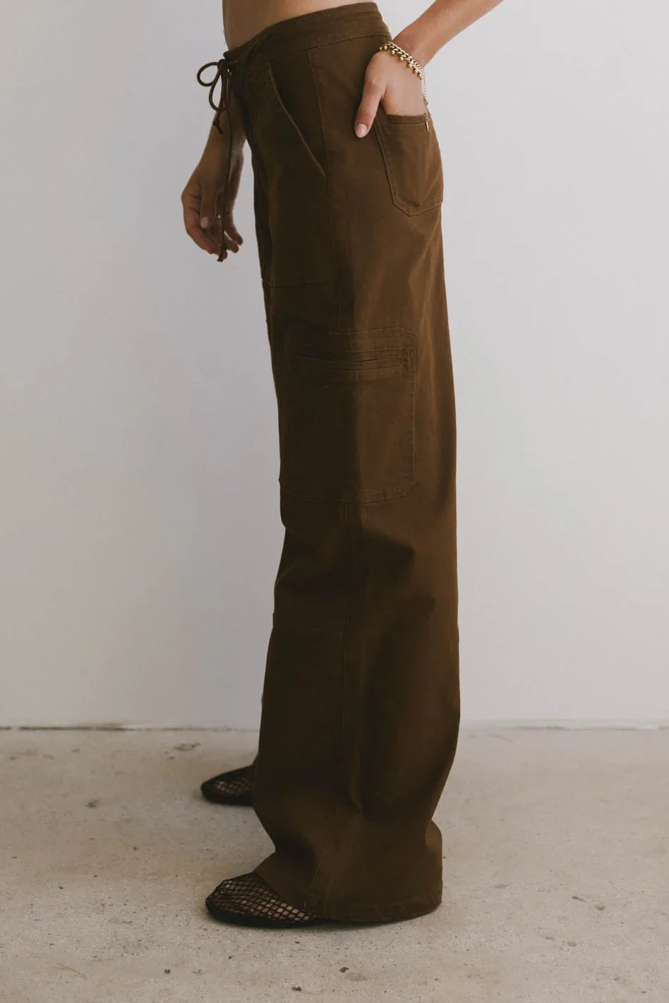 Tandry Cargo Pants in Brown - FINAL SALE - Image 6