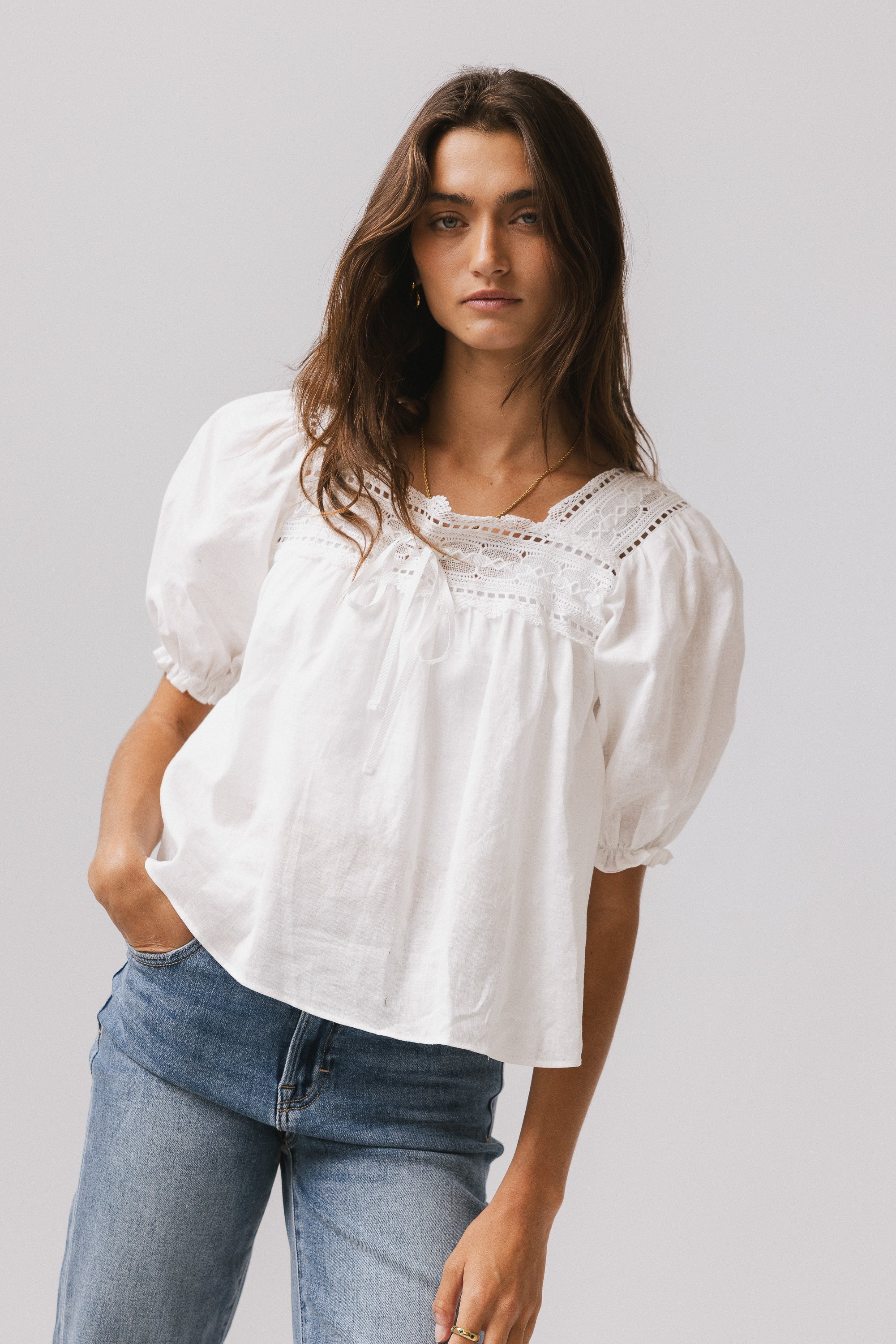 Tatum Lace Blouse - Image 5