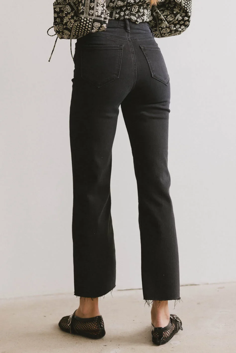 Tayja Straight Leg Jeans - FINAL SALE - Image 3