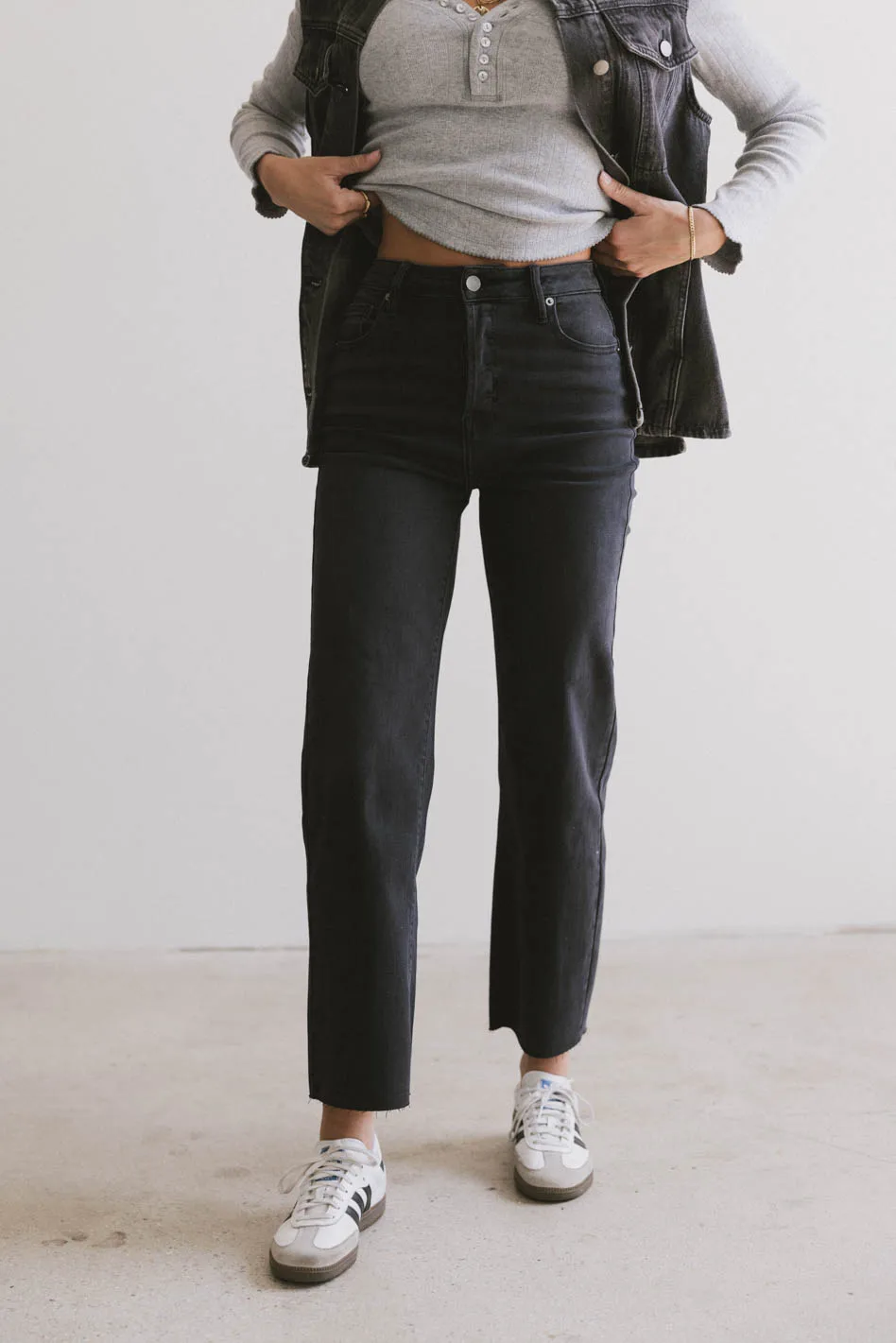 Tayja Straight Leg Jeans - FINAL SALE - Image 4