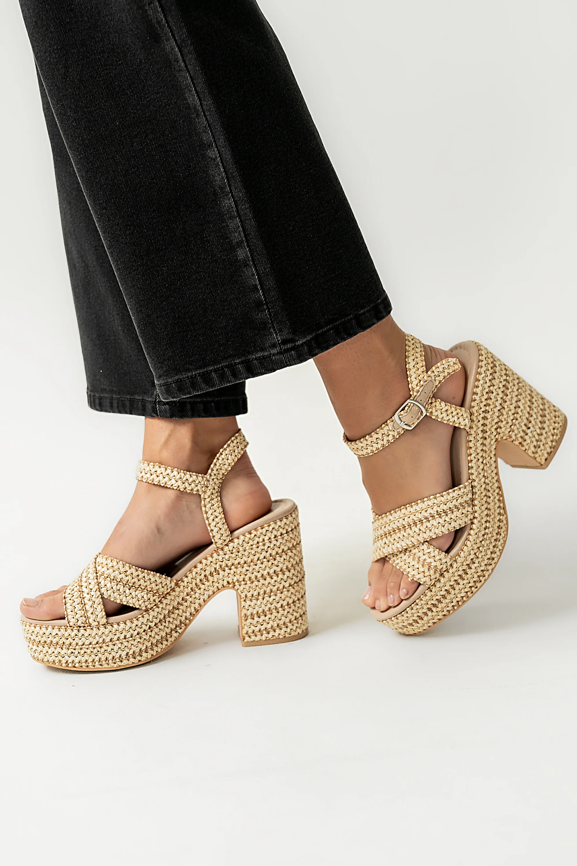 Taylor Raffia Heel - Image 2