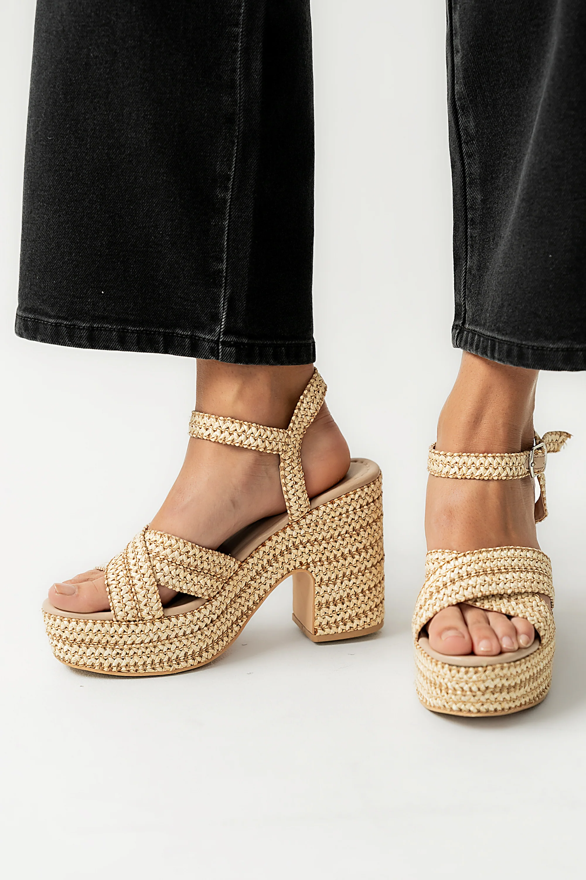 Taylor Raffia Heel - Image 3