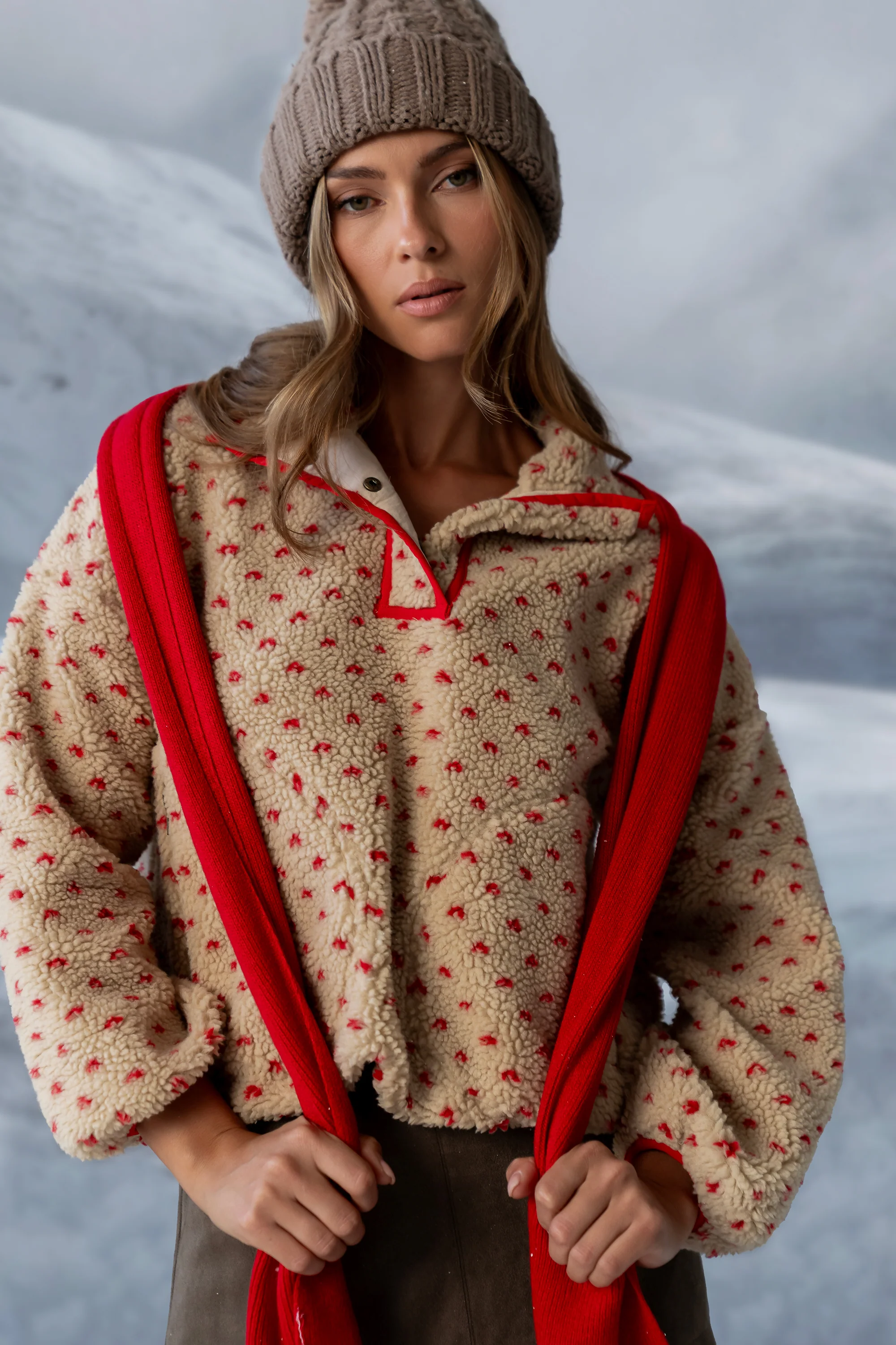 Teddy Sherpa Pullover - FINAL SALE - Image 3