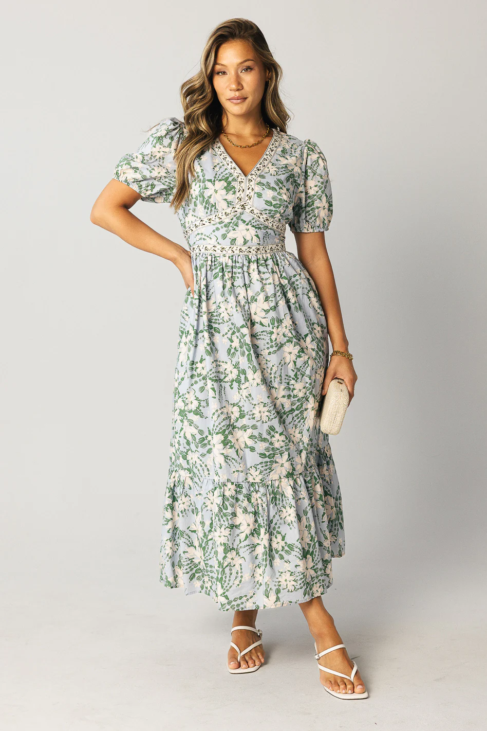 Teo Floral Maxi Dress - FINAL SALE - Image 2