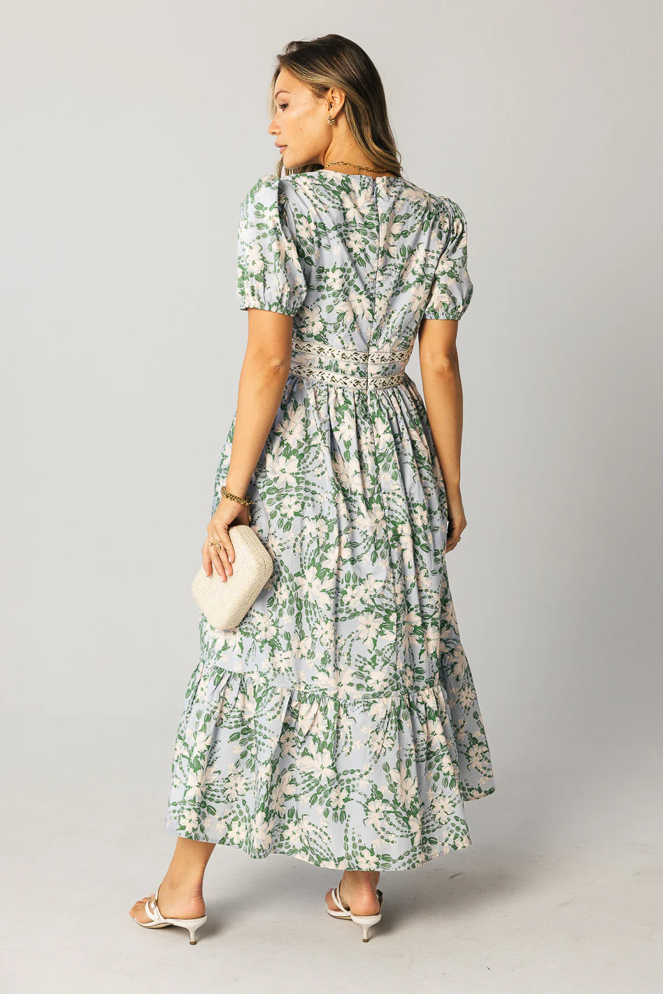 Teo Floral Maxi Dress - FINAL SALE - Image 4
