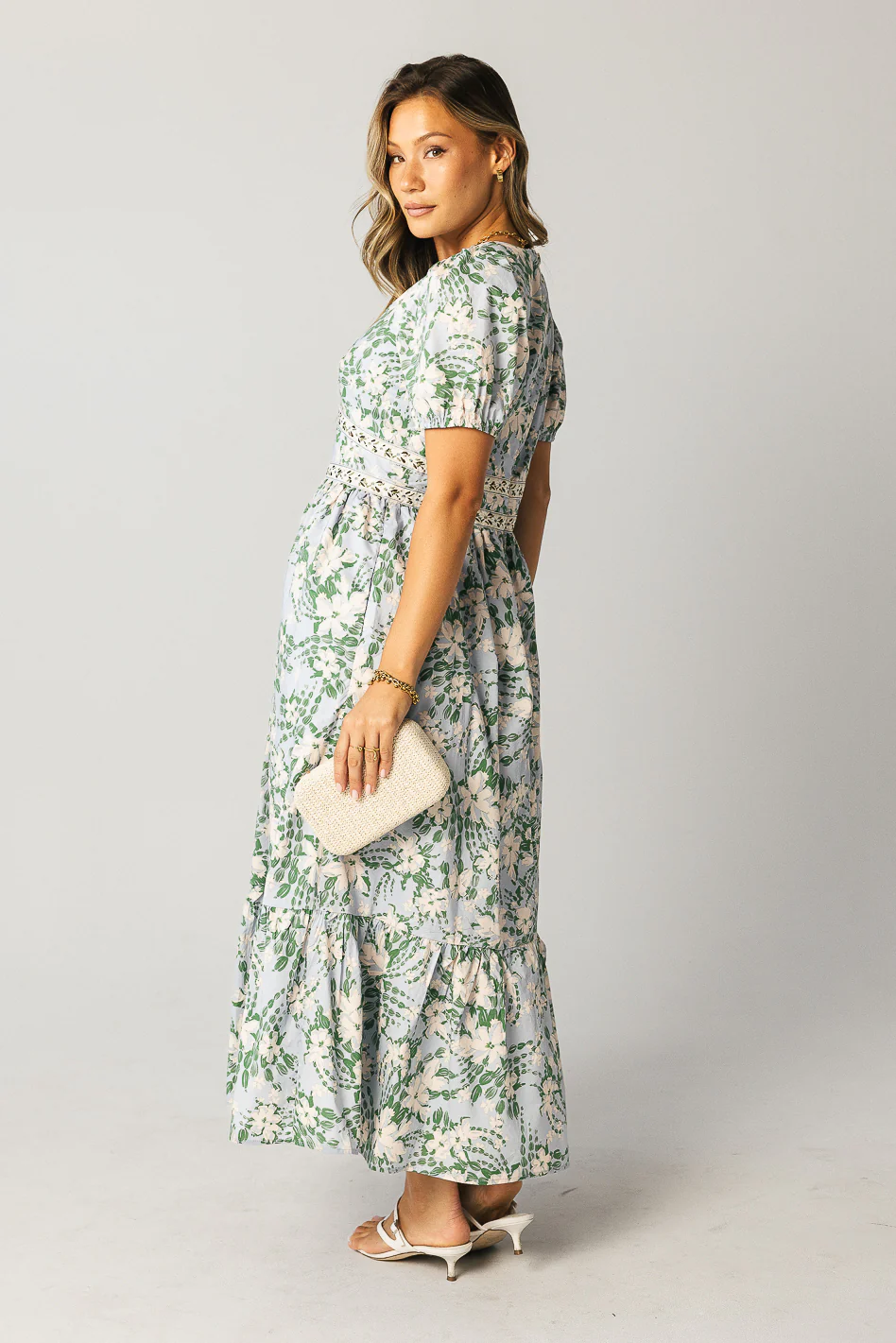 Teo Floral Maxi Dress - FINAL SALE - Image 5