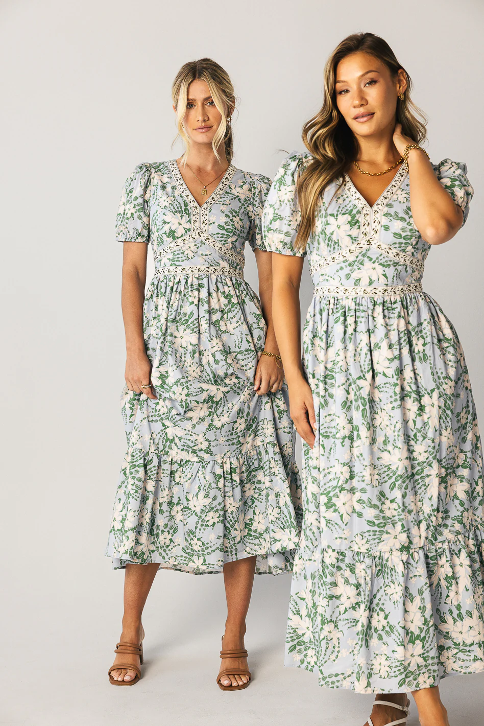 Teo Floral Maxi Dress - FINAL SALE - Image 6