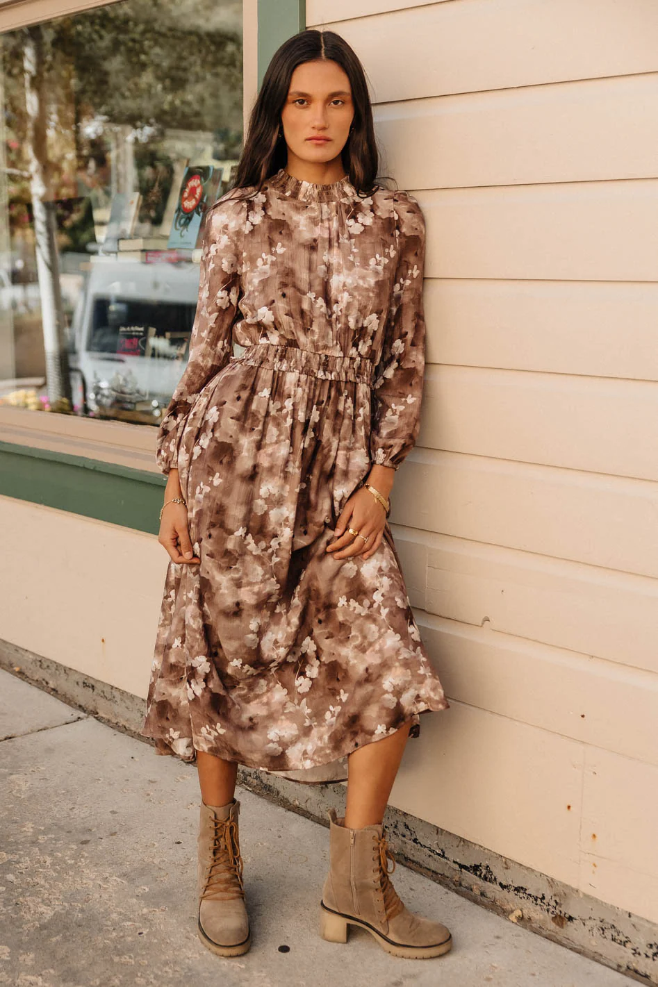 Terracotta Bloom Dress - FINAL SALE - Image 5